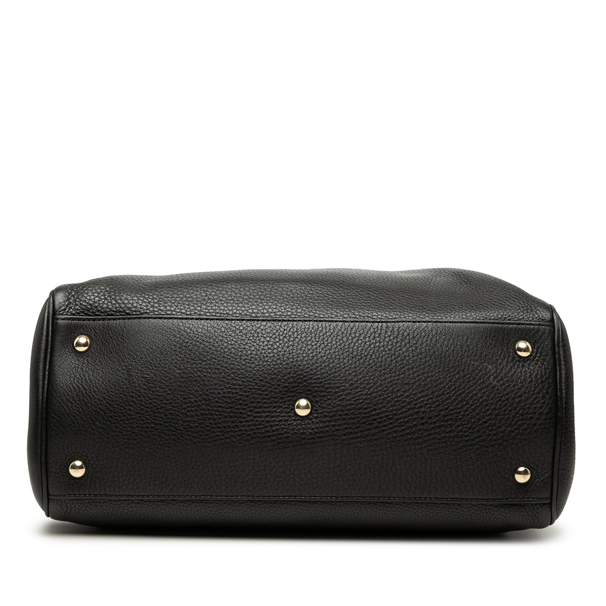 Gucci Medium Calfskin Bamboo Shopper Satchel Size ONE SIZE - 3 Thumbnail