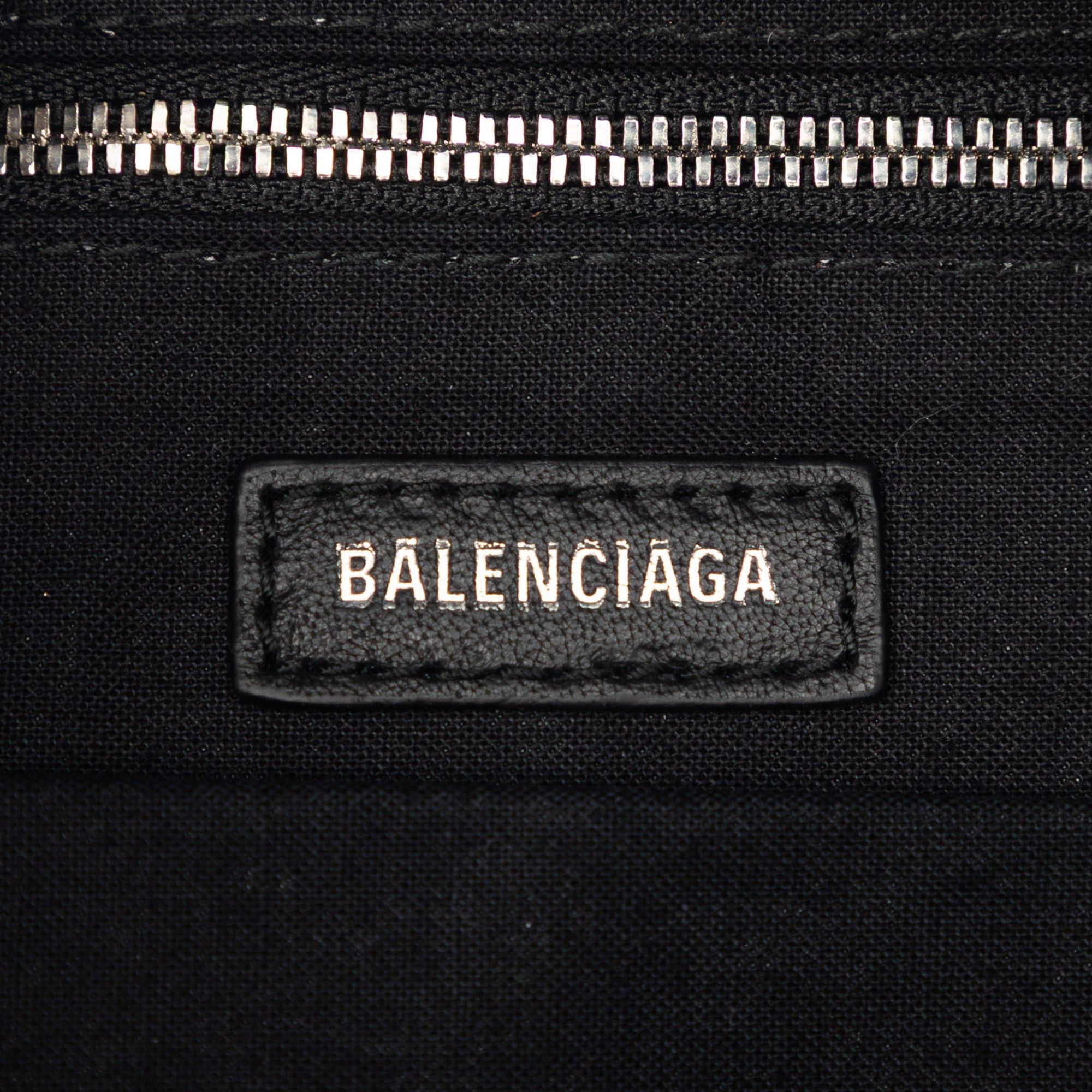 Balenciaga Small Faux Fur Diagonal Logo Everyday Backpack Size ONE SIZE - 5 Thumbnail