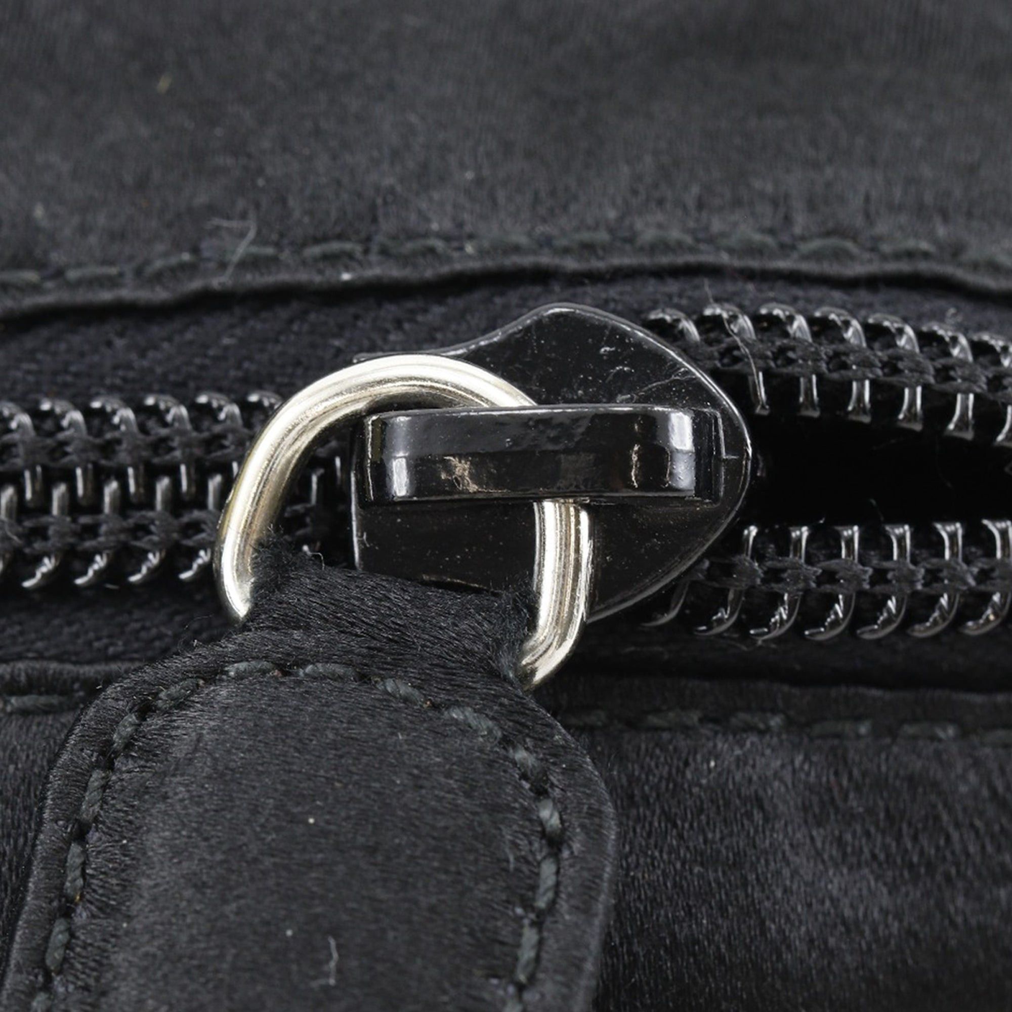 Prada Satin Zip Top Crossbody Size ONE SIZE - 7 Thumbnail