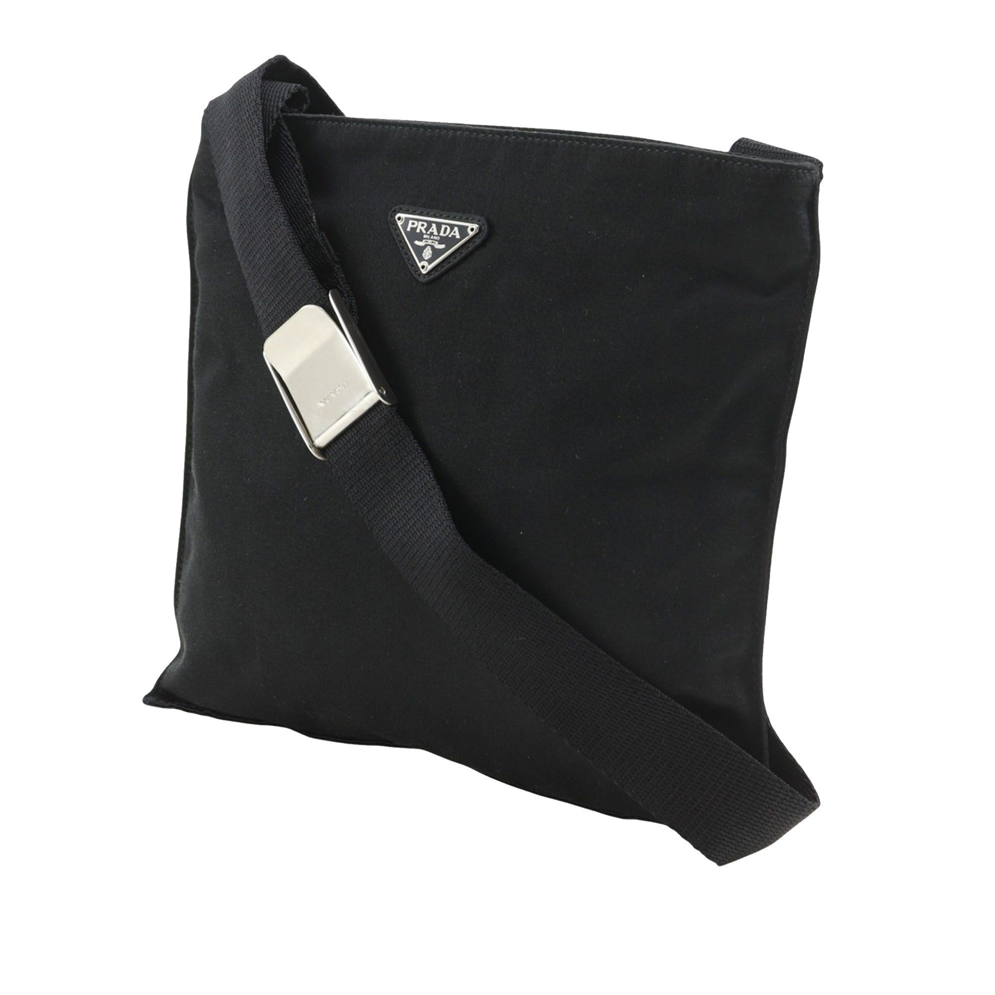 Prada Satin Zip Top Crossbody Size ONE SIZE - 2 Thumbnail
