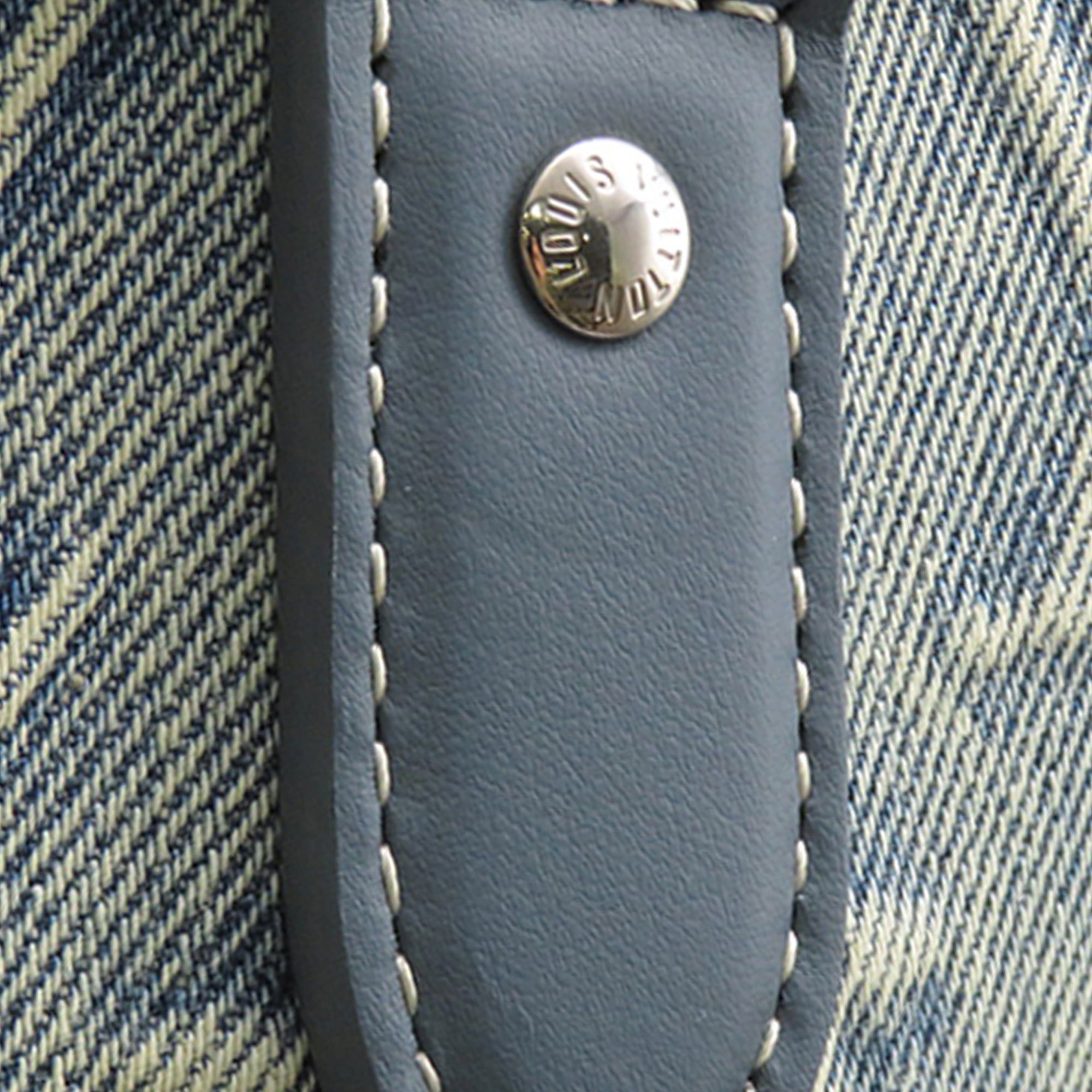 Louis Vuitton Monogram Washed Denim Weekend Tote Size ONE SIZE - 6 Thumbnail