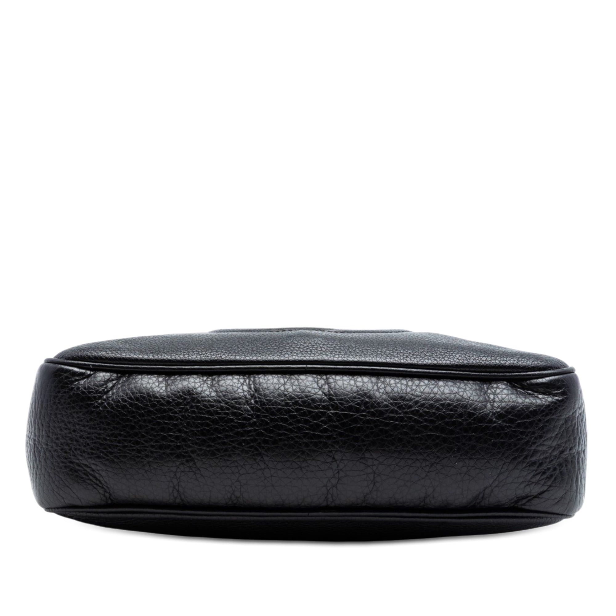 Gucci Pebbled Leather Soho Chain Zip Shoulder Bag Size ONE SIZE - 3 Thumbnail