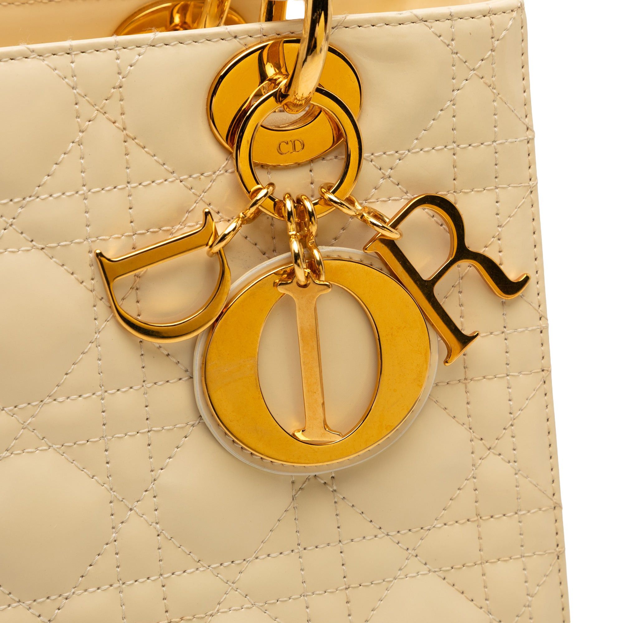 Dior Medium Patent Cannage Lady Dior Size ONE SIZE - 7 Thumbnail