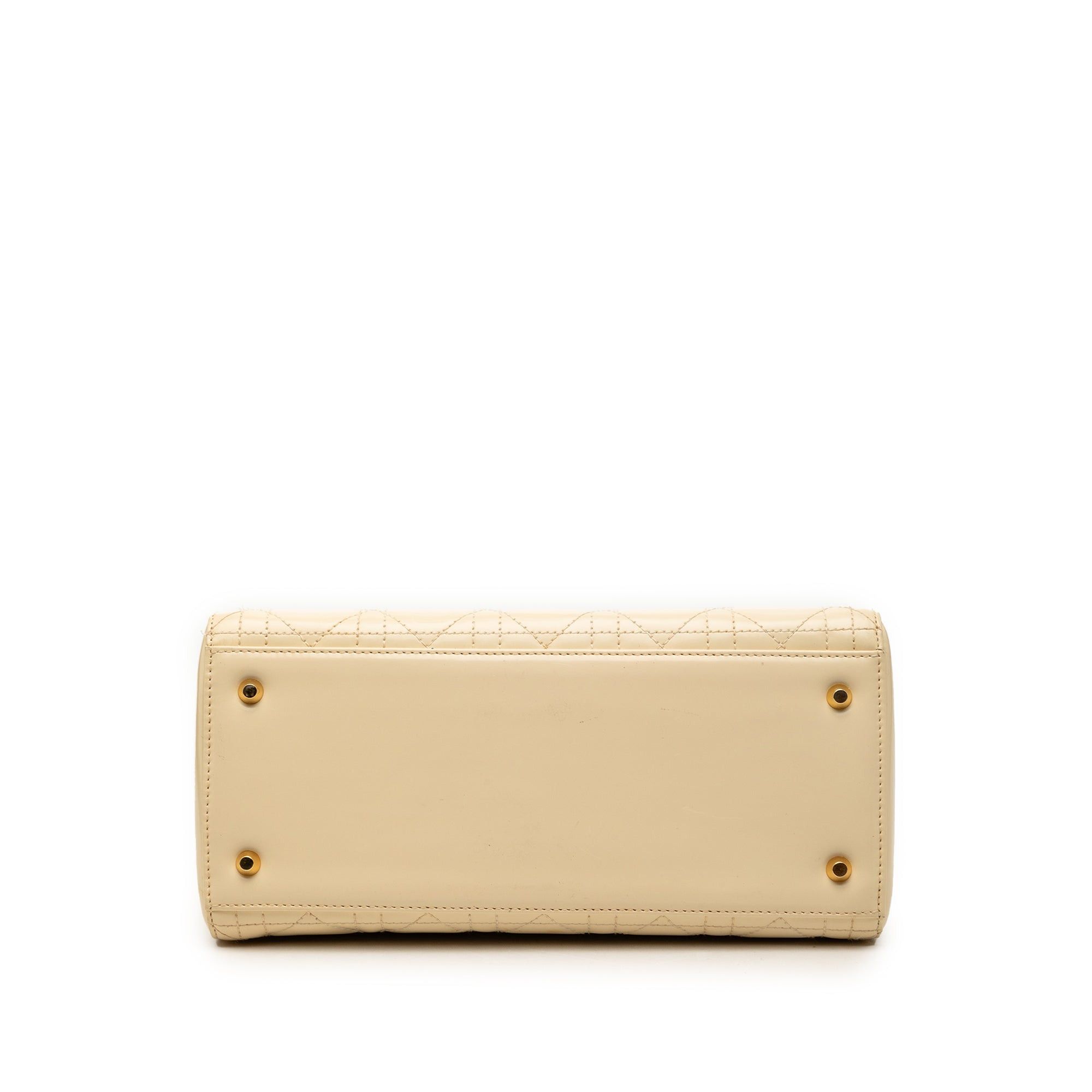 Dior Medium Patent Cannage Lady Dior Size ONE SIZE - 3 Thumbnail