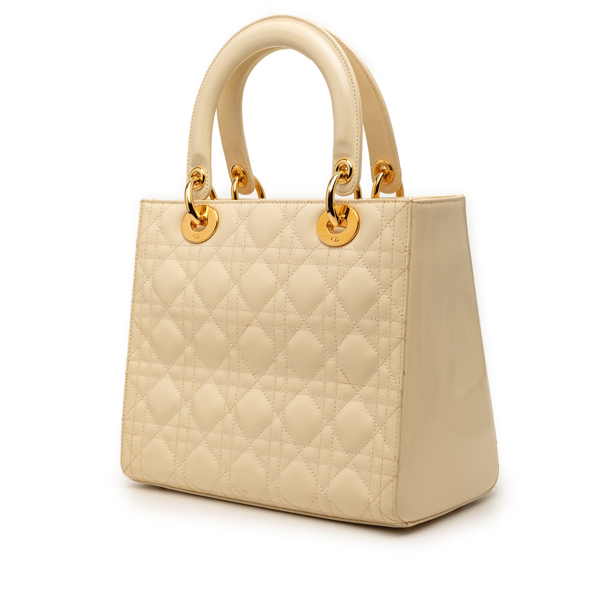 Dior Medium Patent Cannage Lady Dior Size ONE SIZE - 2 Thumbnail