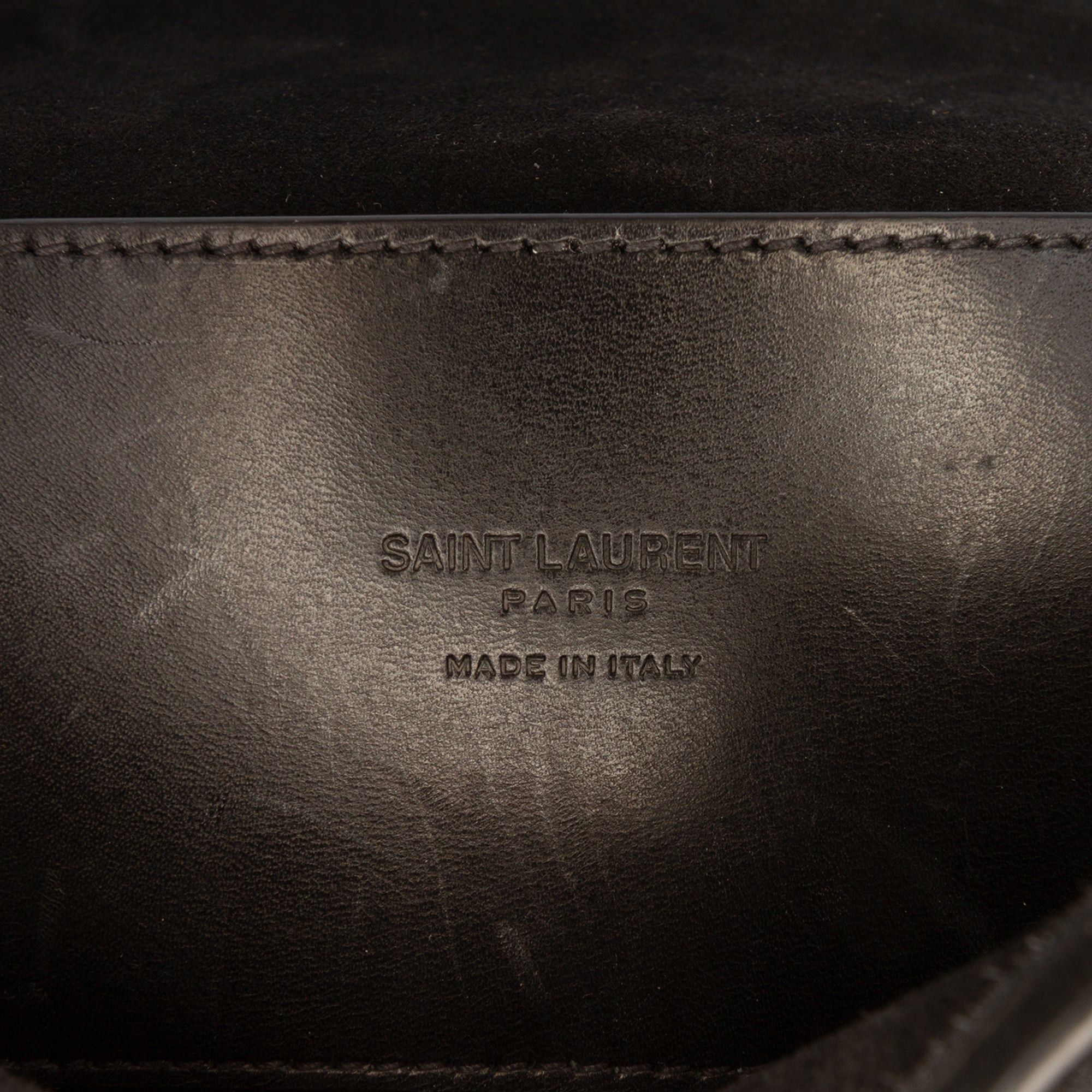 Saint Laurent Paris Leather Tuc Box Crossbody Size ONE SIZE - 5 Thumbnail