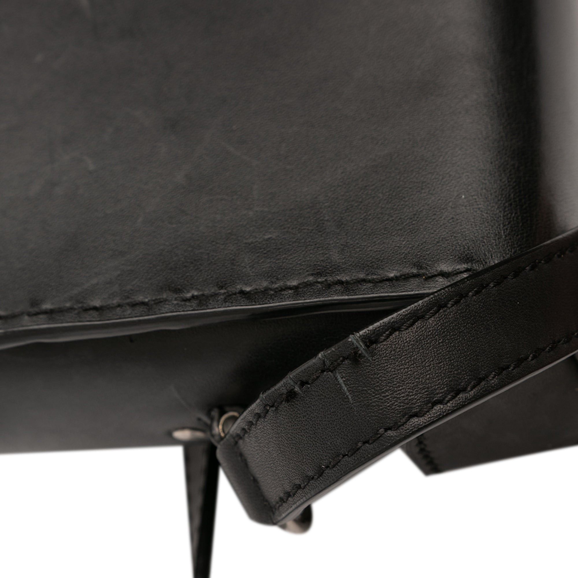 Saint Laurent Paris Leather Tuc Box Crossbody Size ONE SIZE - 6 Thumbnail