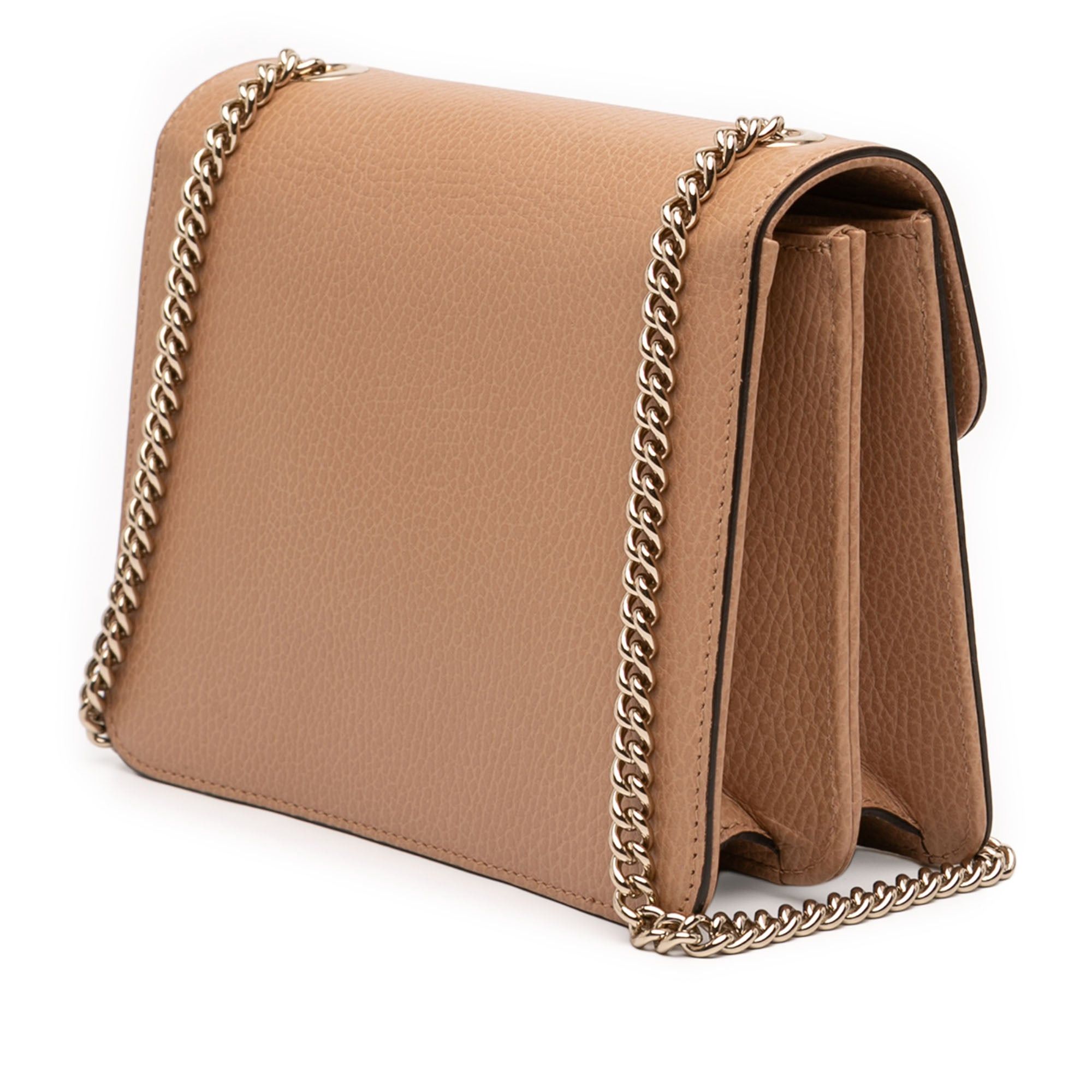 Gucci Small Dollar Calfskin Interlocking G Crossbody Size ONE SIZE - 2 Thumbnail