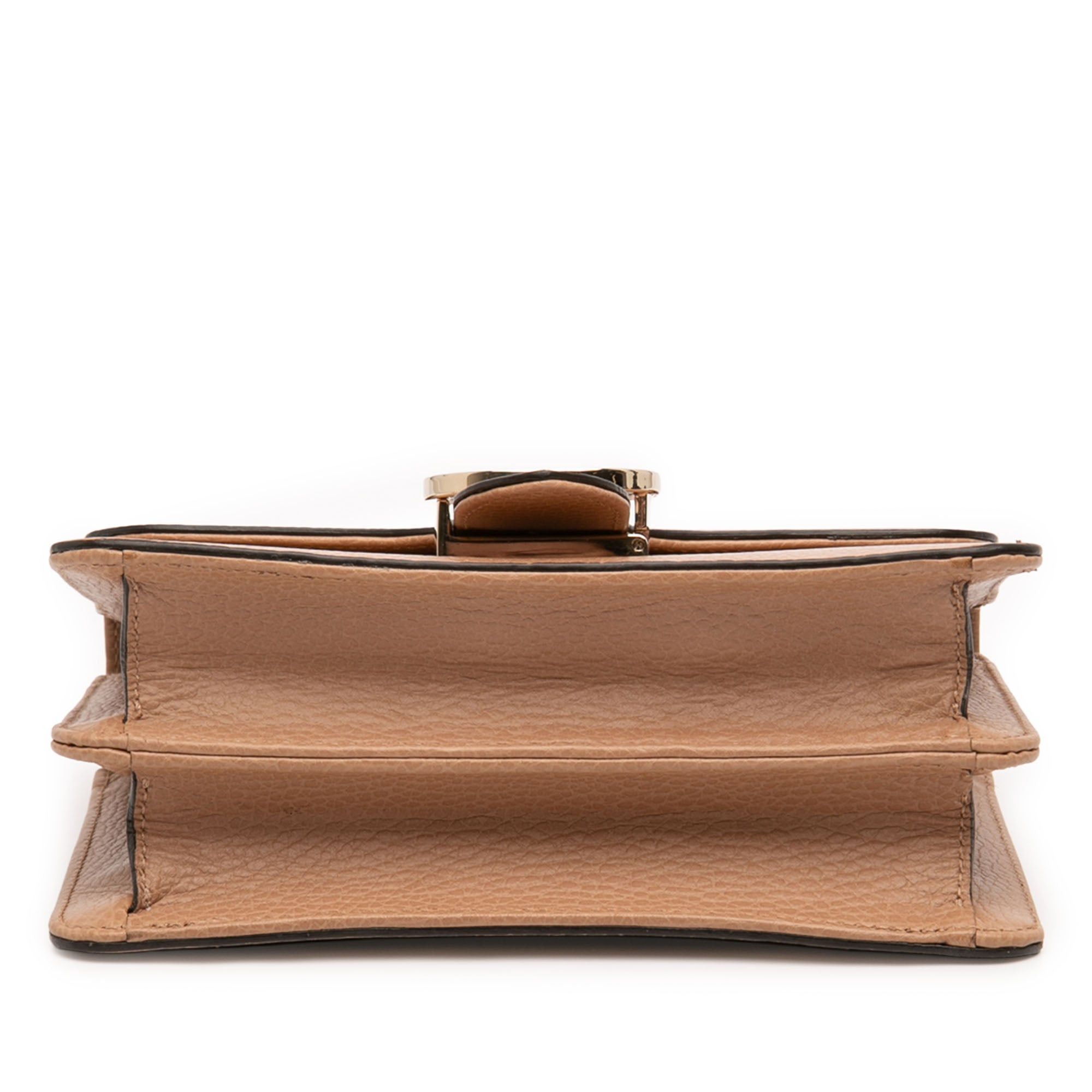 Gucci Small Dollar Calfskin Interlocking G Crossbody Size ONE SIZE - 3 Thumbnail