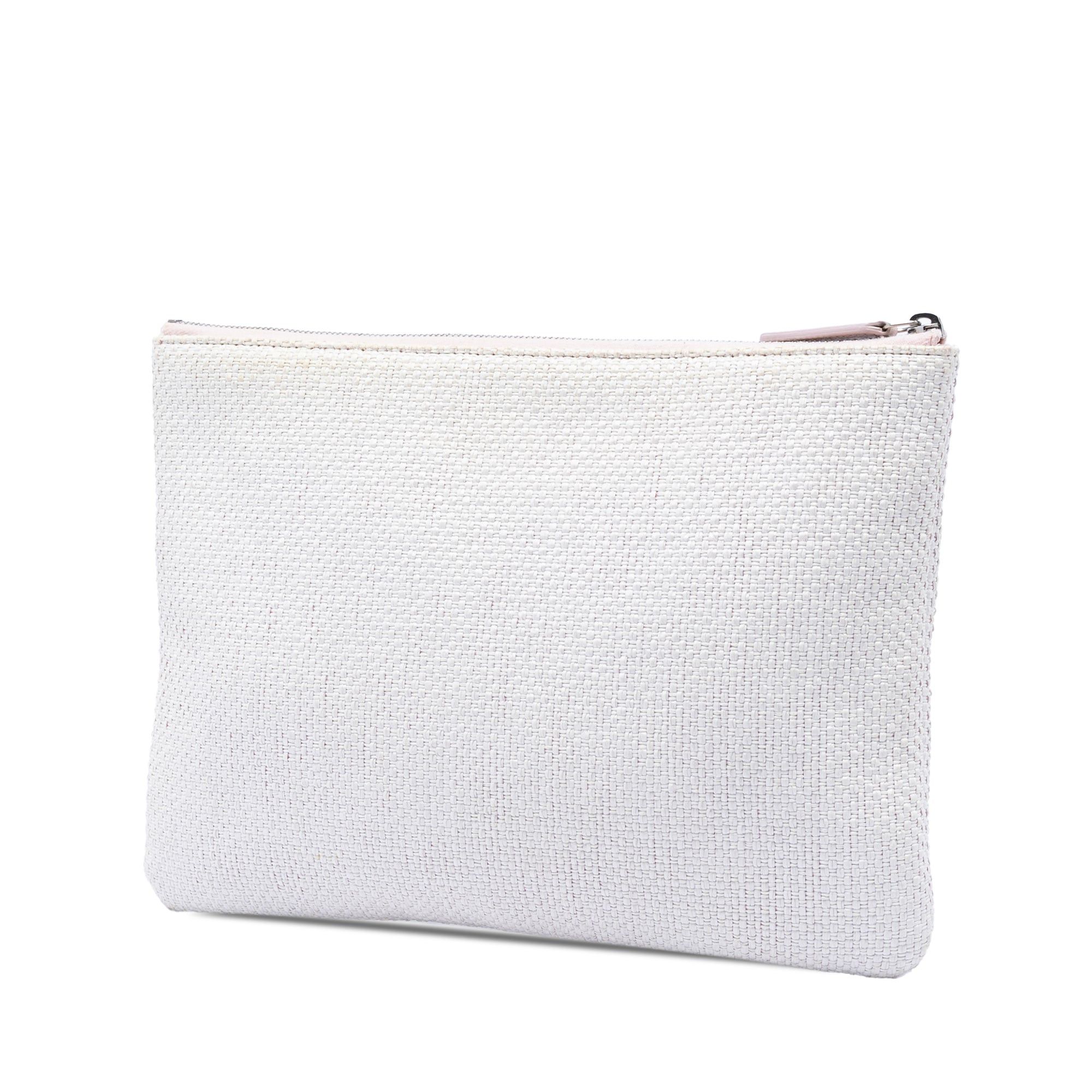 Chanel Medium Raffia Deauville O Case Clutch Size ONE SIZE - 2 Thumbnail