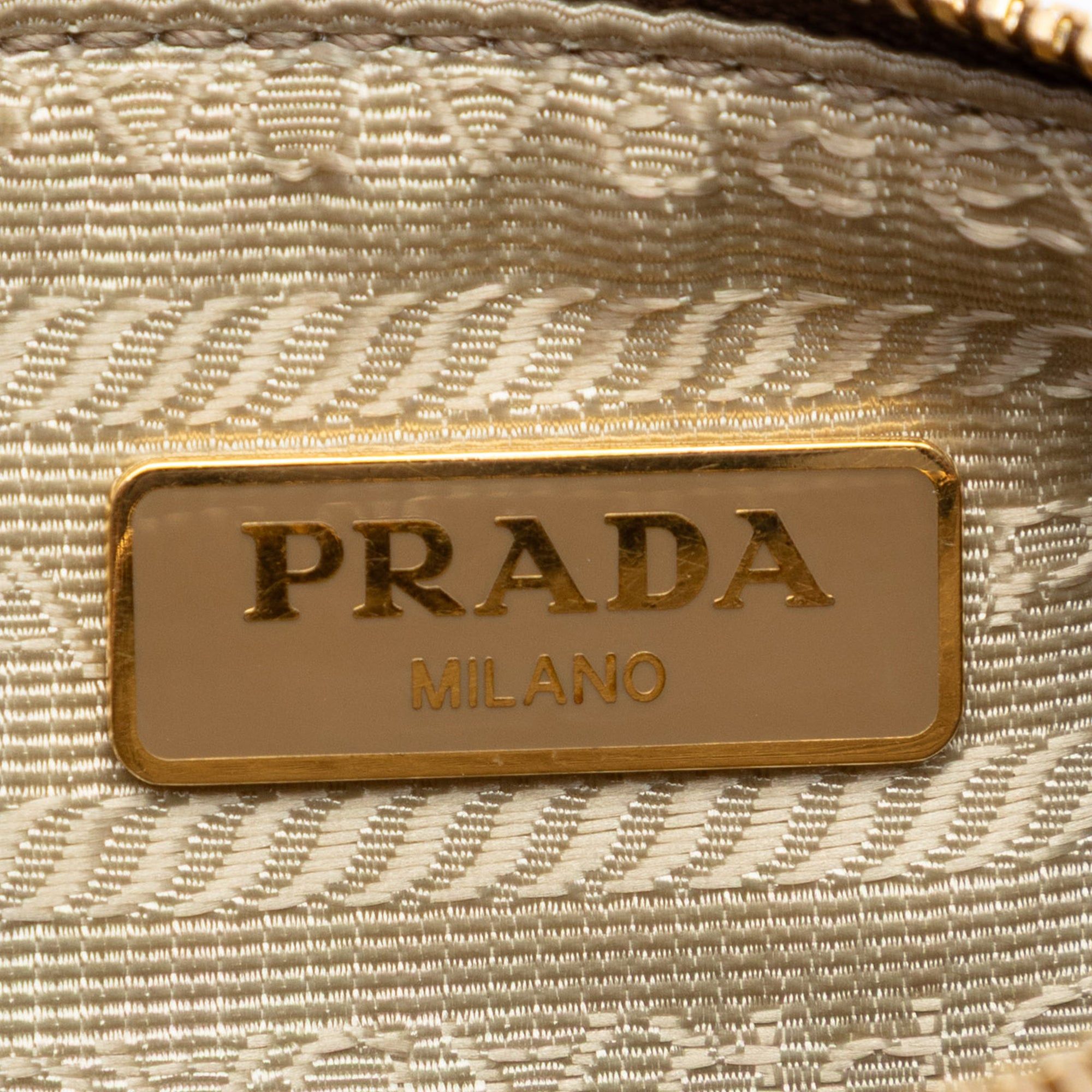 Prada Canvas Canapa Wristlet Clutch Size ONE SIZE - 5 Thumbnail