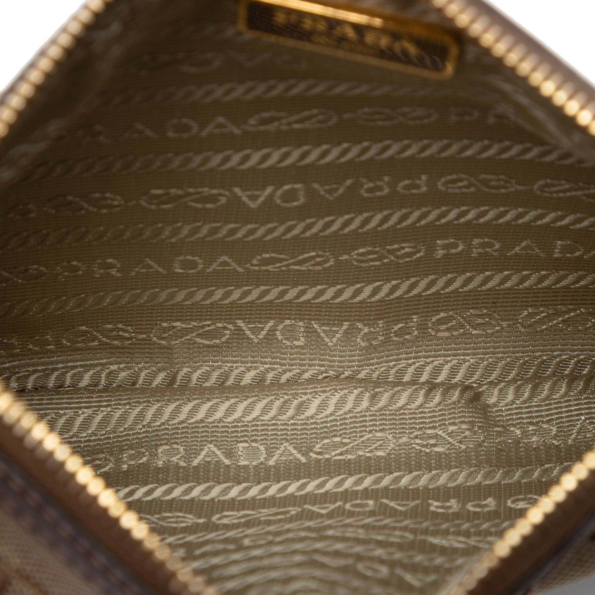 Prada Canvas Canapa Wristlet Clutch Size ONE SIZE - 4 Thumbnail