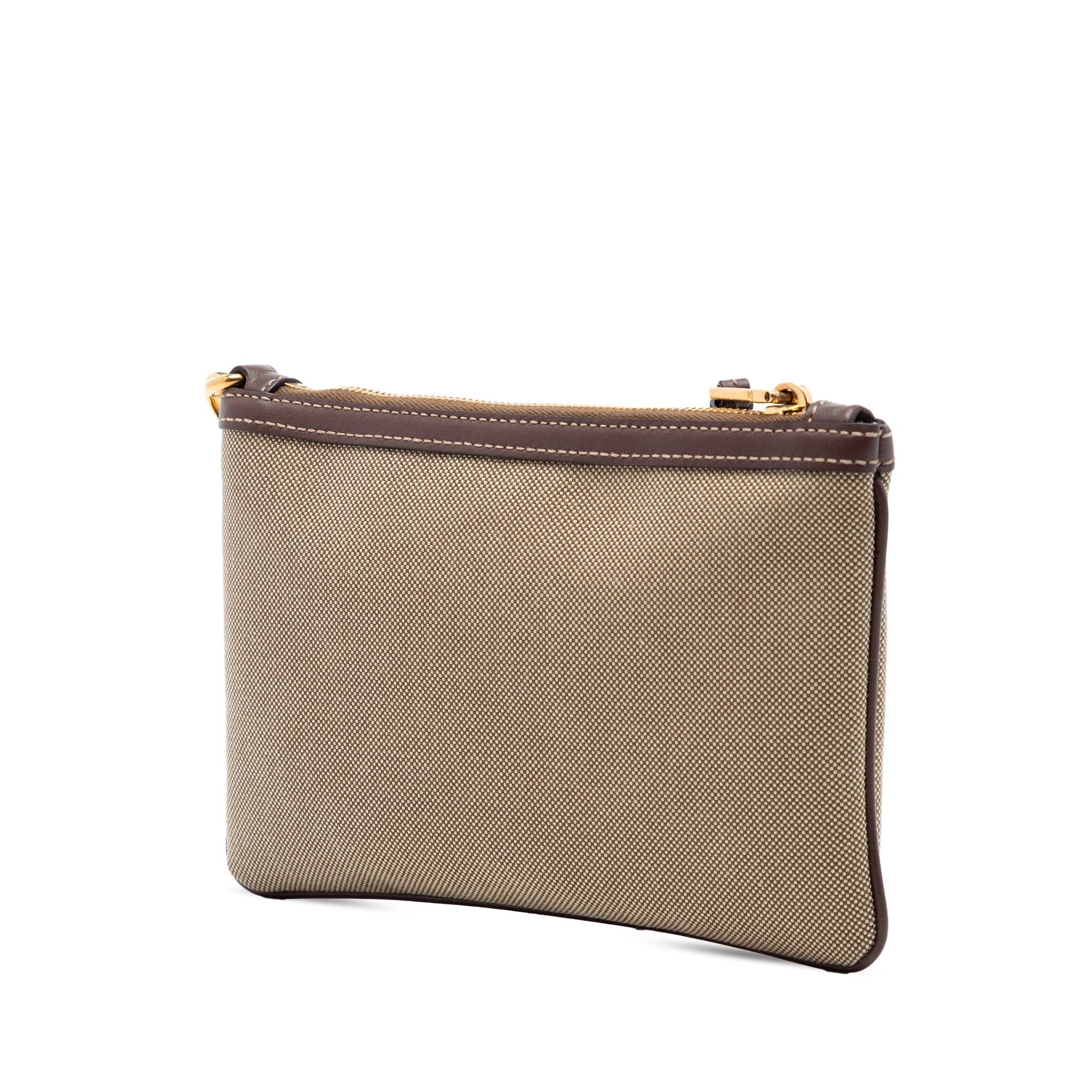 Prada Canvas Canapa Wristlet Clutch Size ONE SIZE - 2 Thumbnail