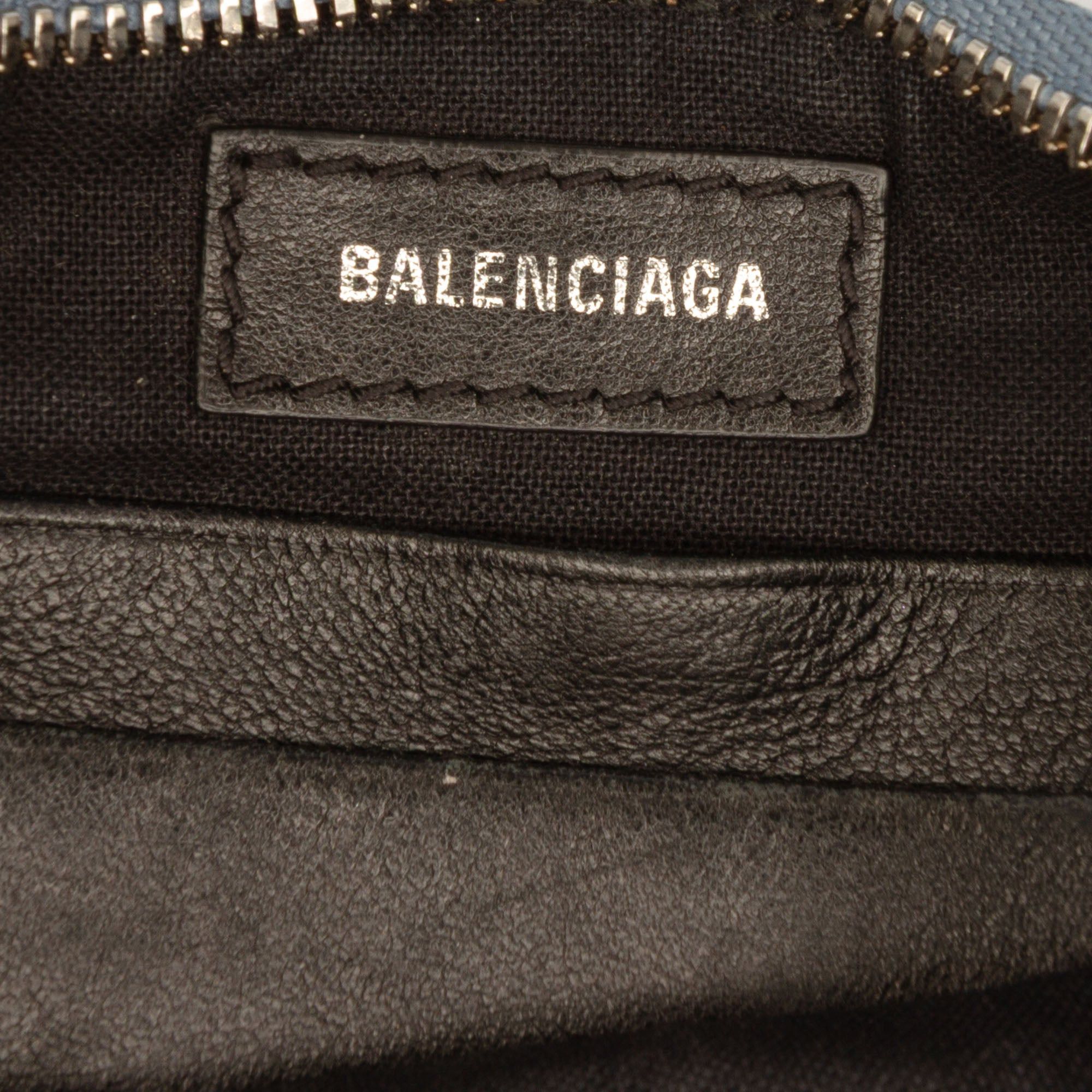 Balenciaga Mini BB Monogram Denim Le Cagole Size ONE SIZE - 5 Thumbnail