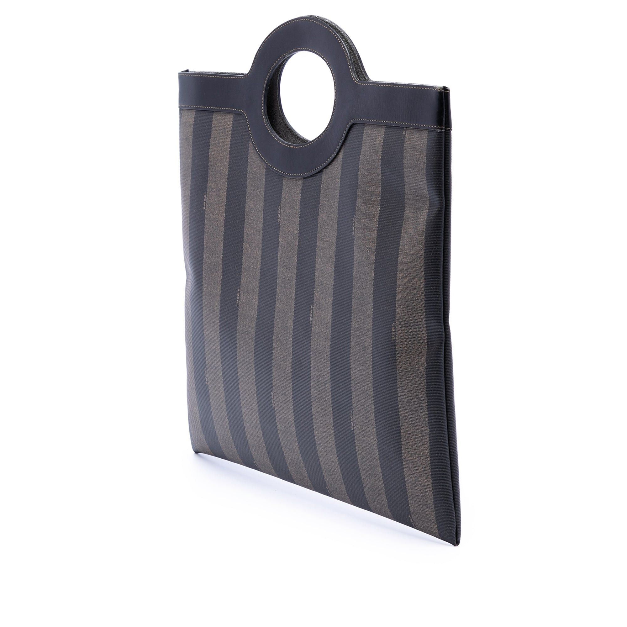 Fendi Pequin Coated Canvas Tote Size ONE SIZE - 2 Thumbnail