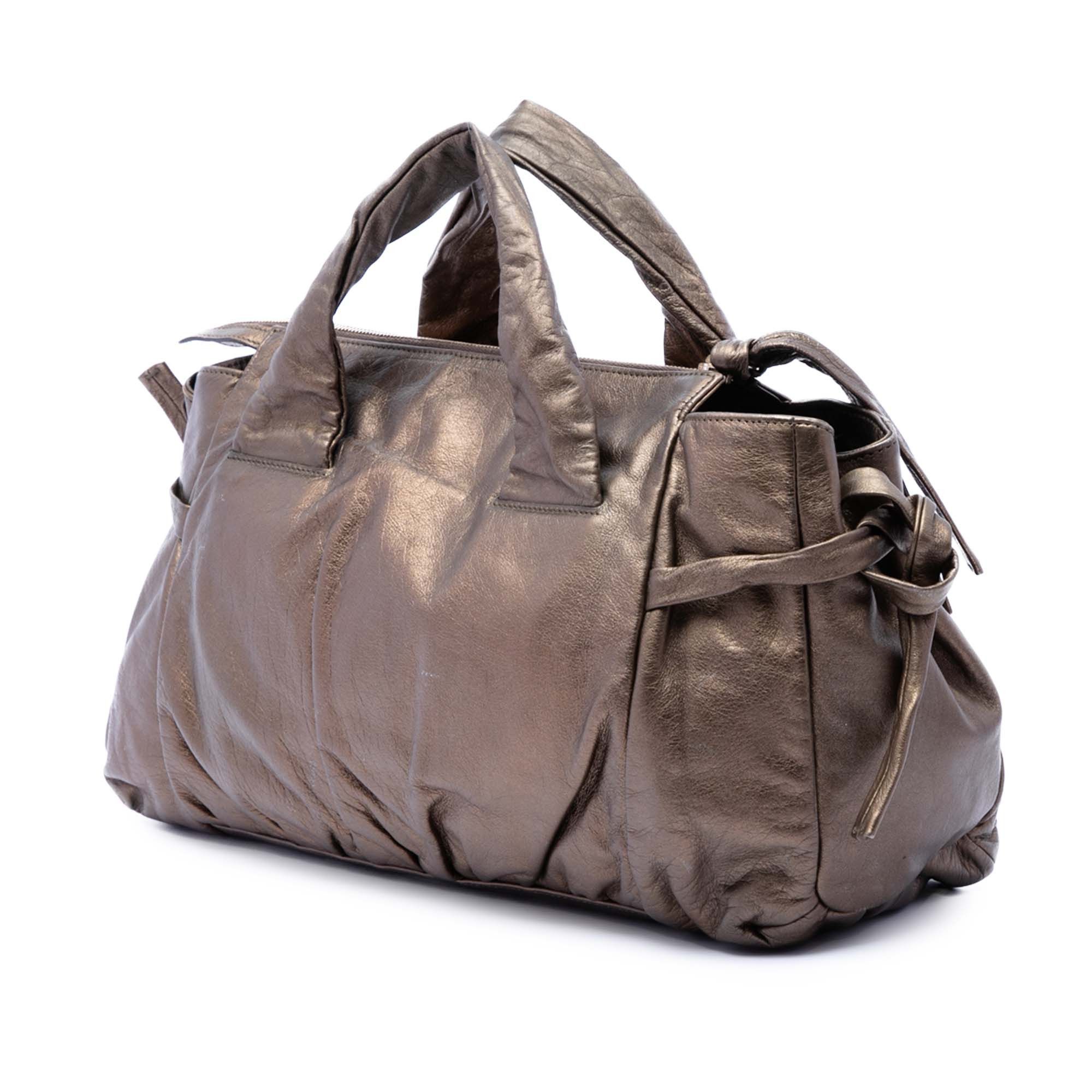 Gucci Metallic Calfskin Hysteria Handbag Size ONE SIZE - 2 Thumbnail