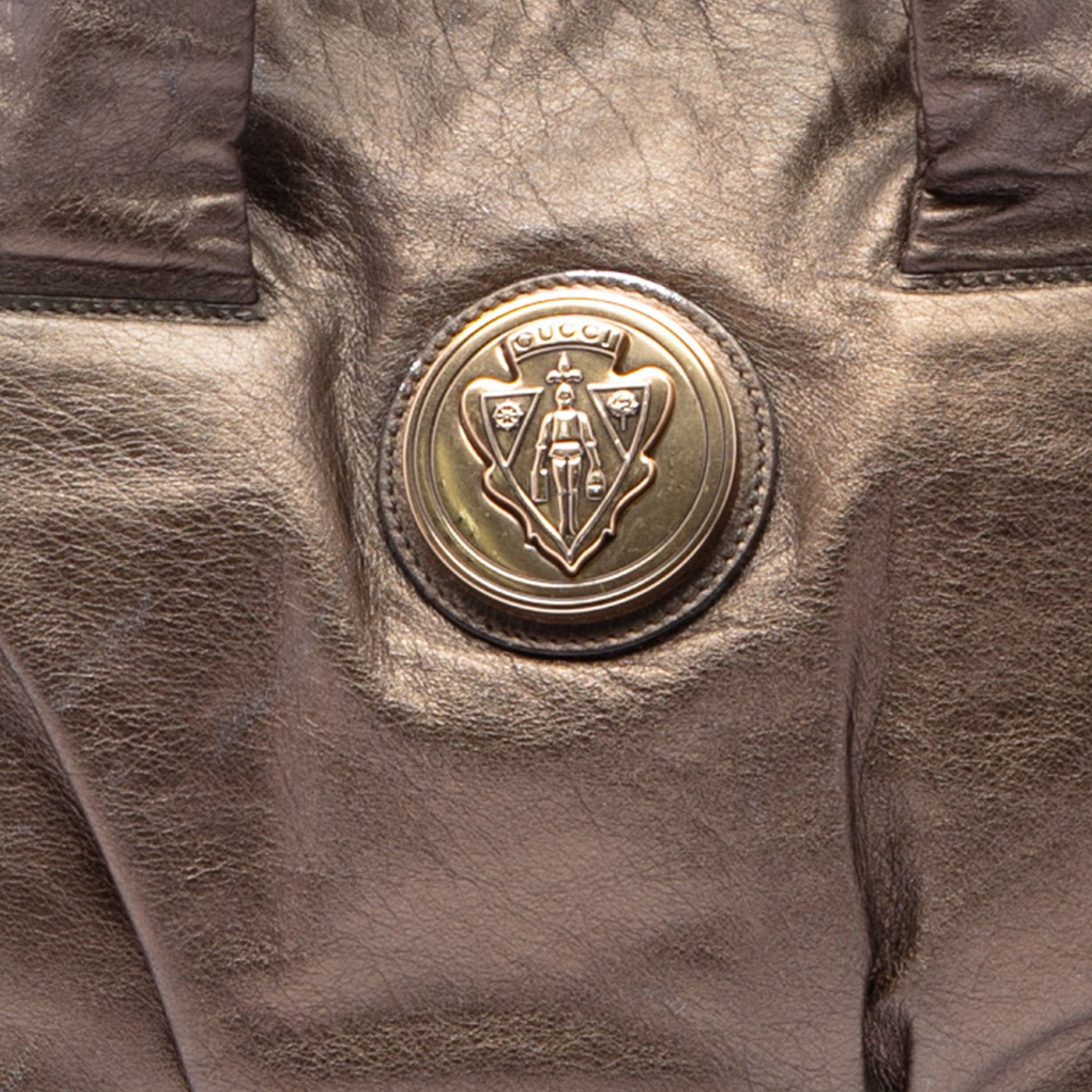 Gucci Metallic Calfskin Hysteria Handbag Size ONE SIZE - 6 Thumbnail