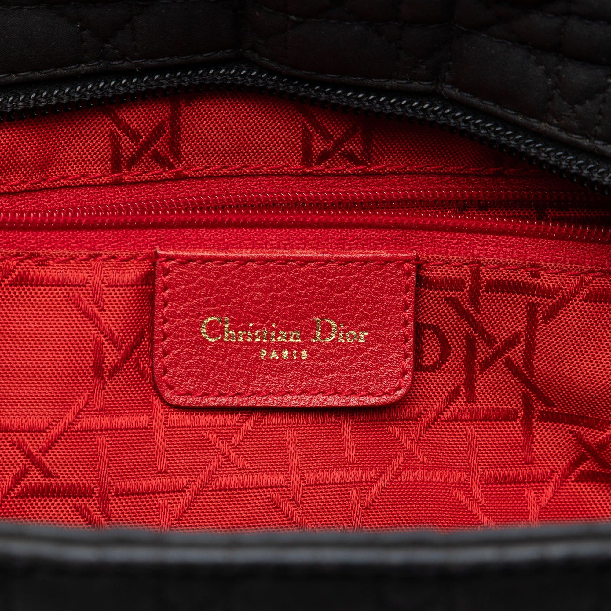 Dior Large Nylon Microcannage Lady Dior Size ONE SIZE - 5 Thumbnail