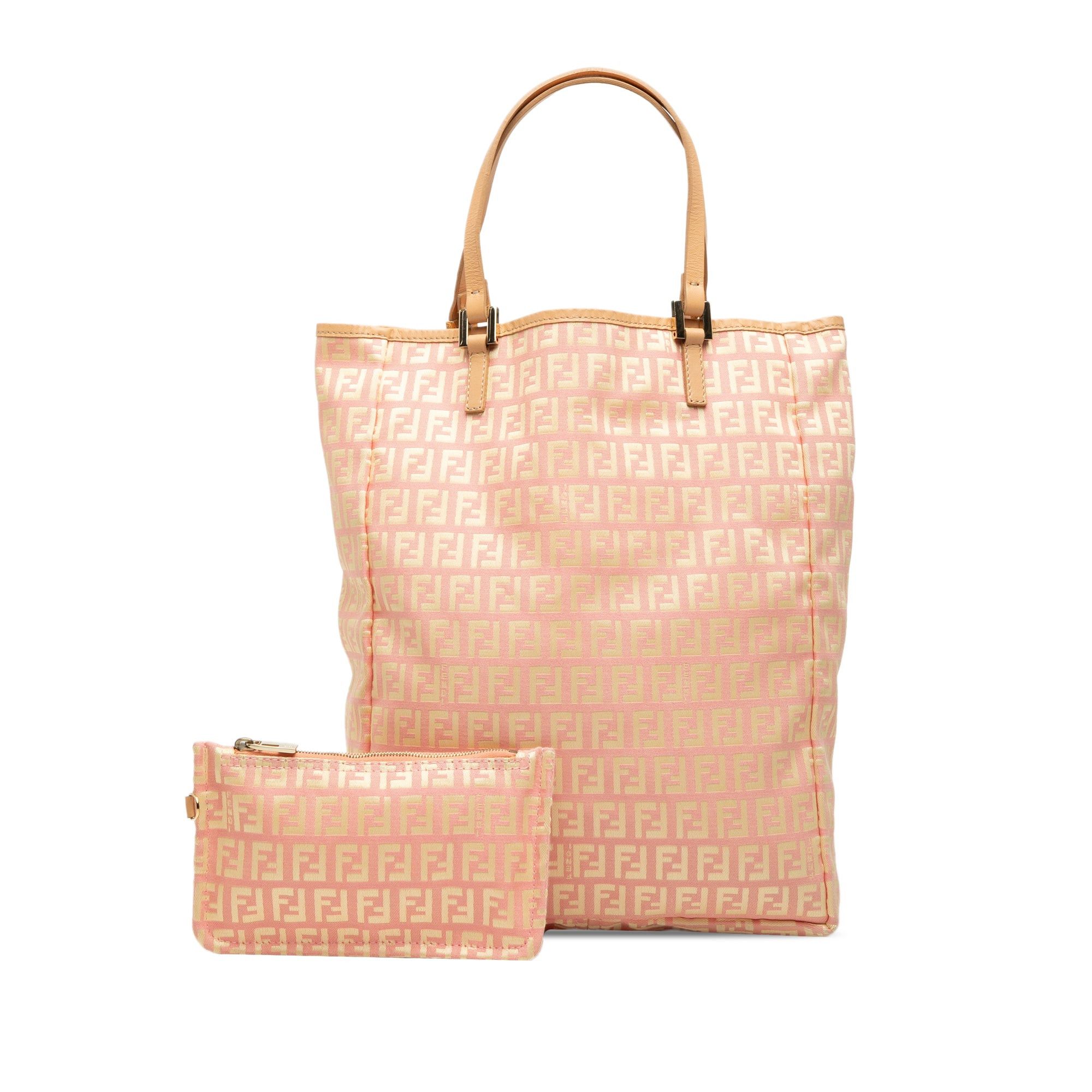 Fendi Zucchino Canvas Vertical Tote Size ONE SIZE - 8 Thumbnail