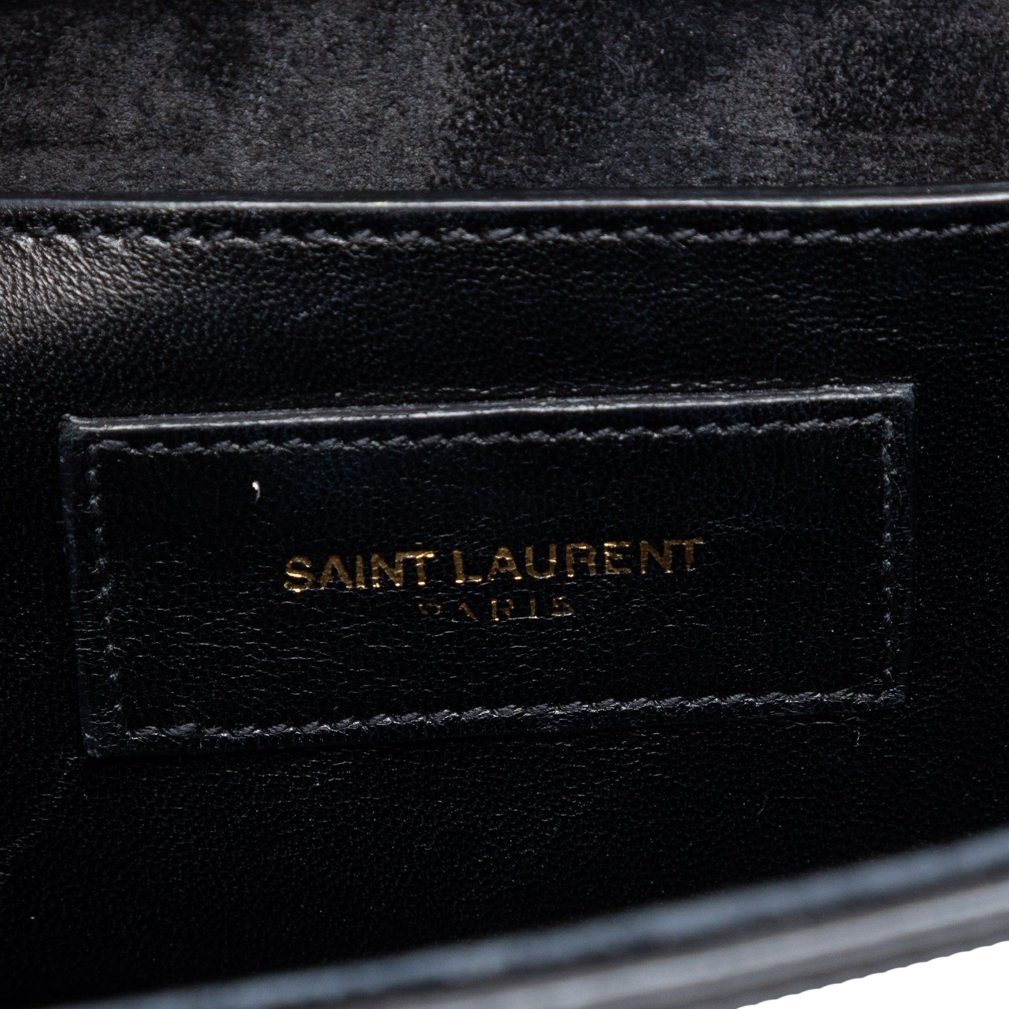 Saint Laurent Paris Small Patent Classic Monogram Kate Tassel Crossbody Size ONE SIZE - 5 Thumbnail