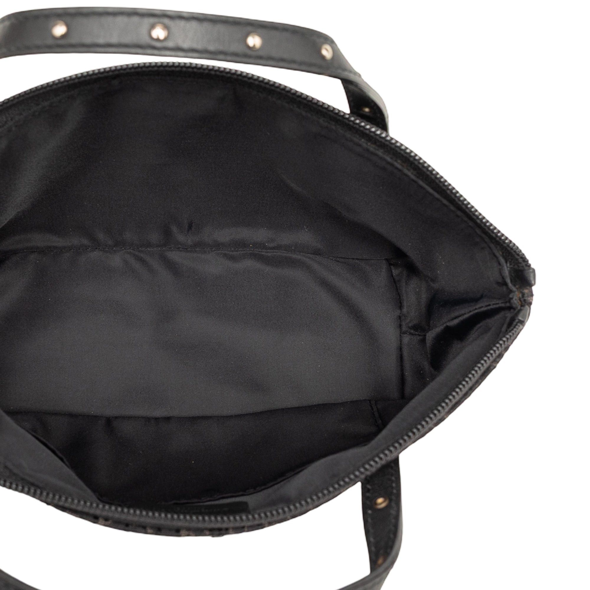 Dior Mini Diorissimo Trotter Canvas Street Chic Handbag Size ONE SIZE - 4 Thumbnail