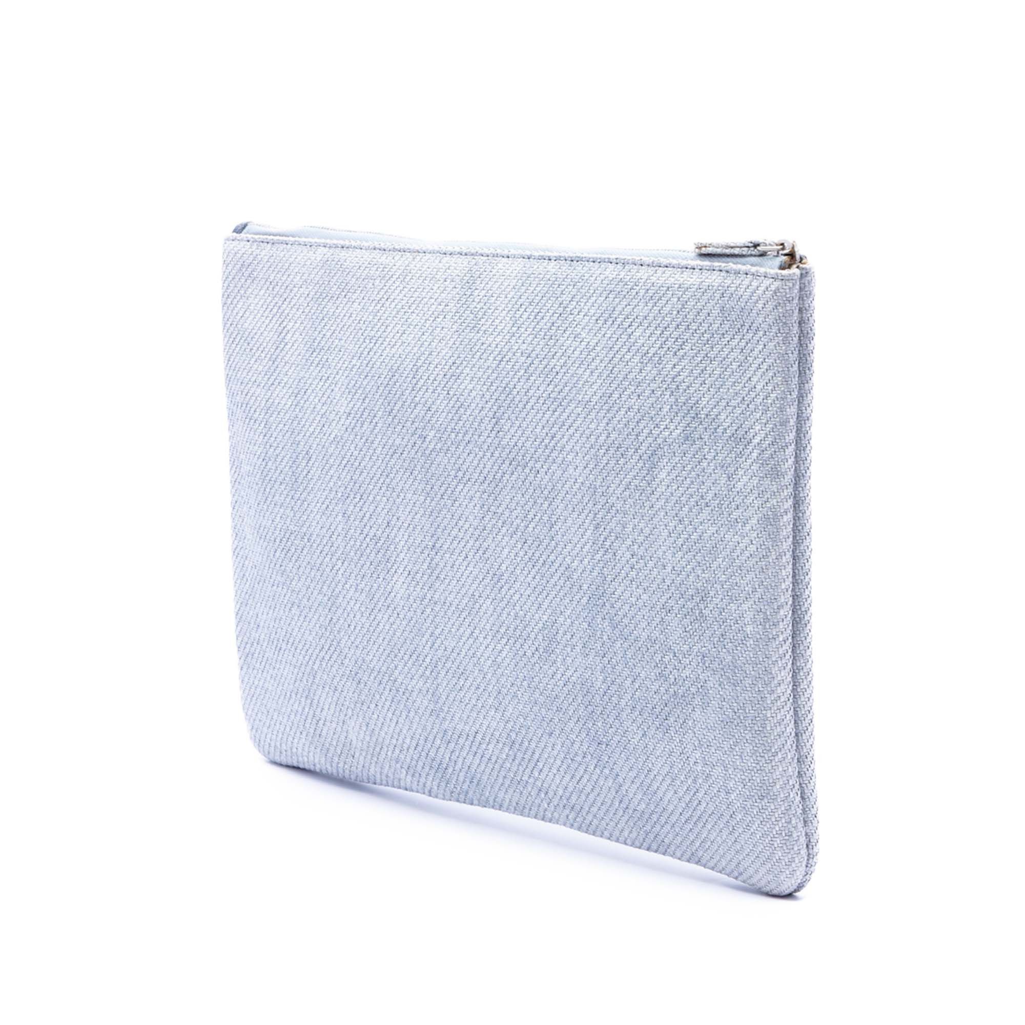 Chanel Large Canvas Deauville O Case Clutch Size ONE SIZE - 2 Thumbnail