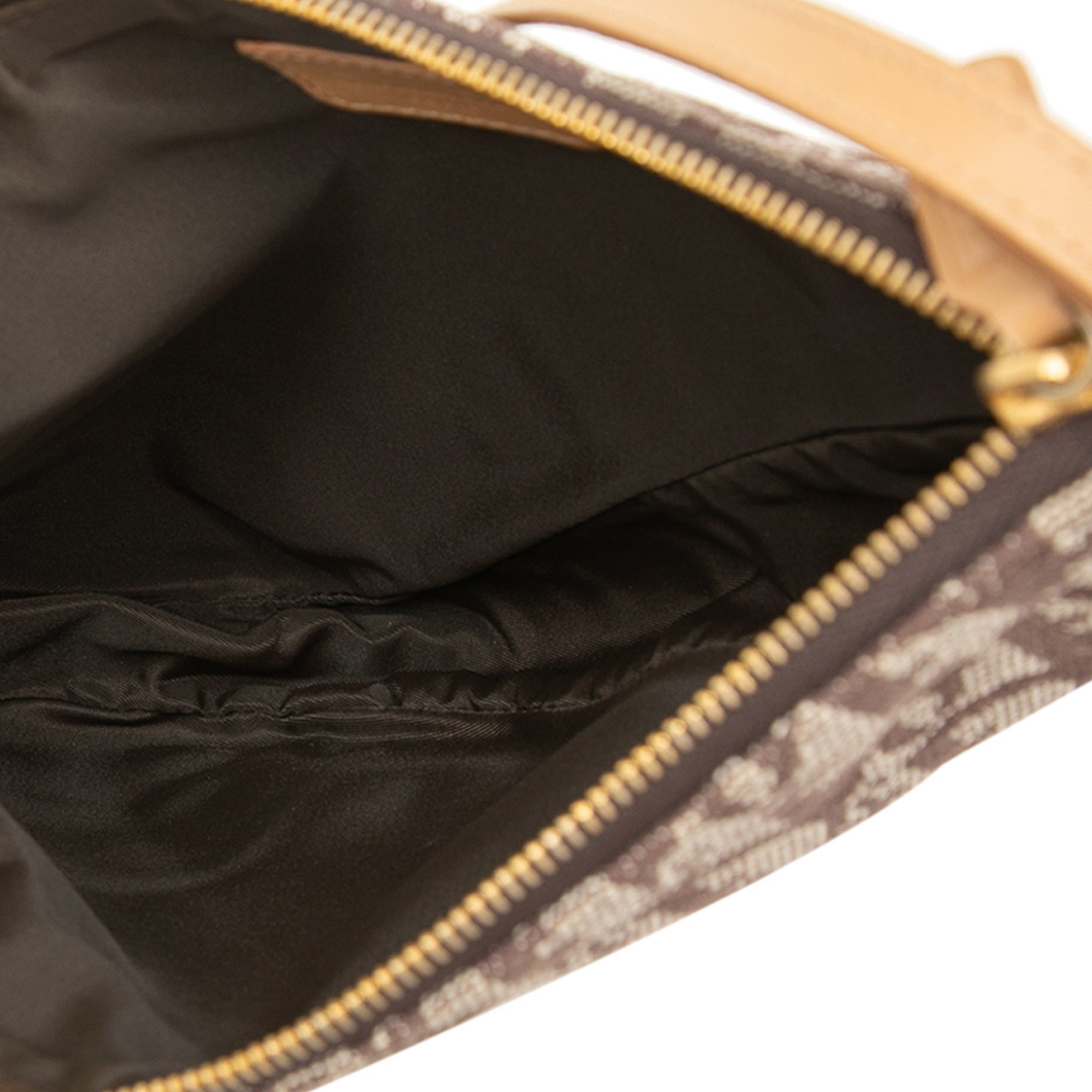 Dior Mini Diorissimo Canvas Saddle Pochette Size ONE SIZE - 4 Thumbnail