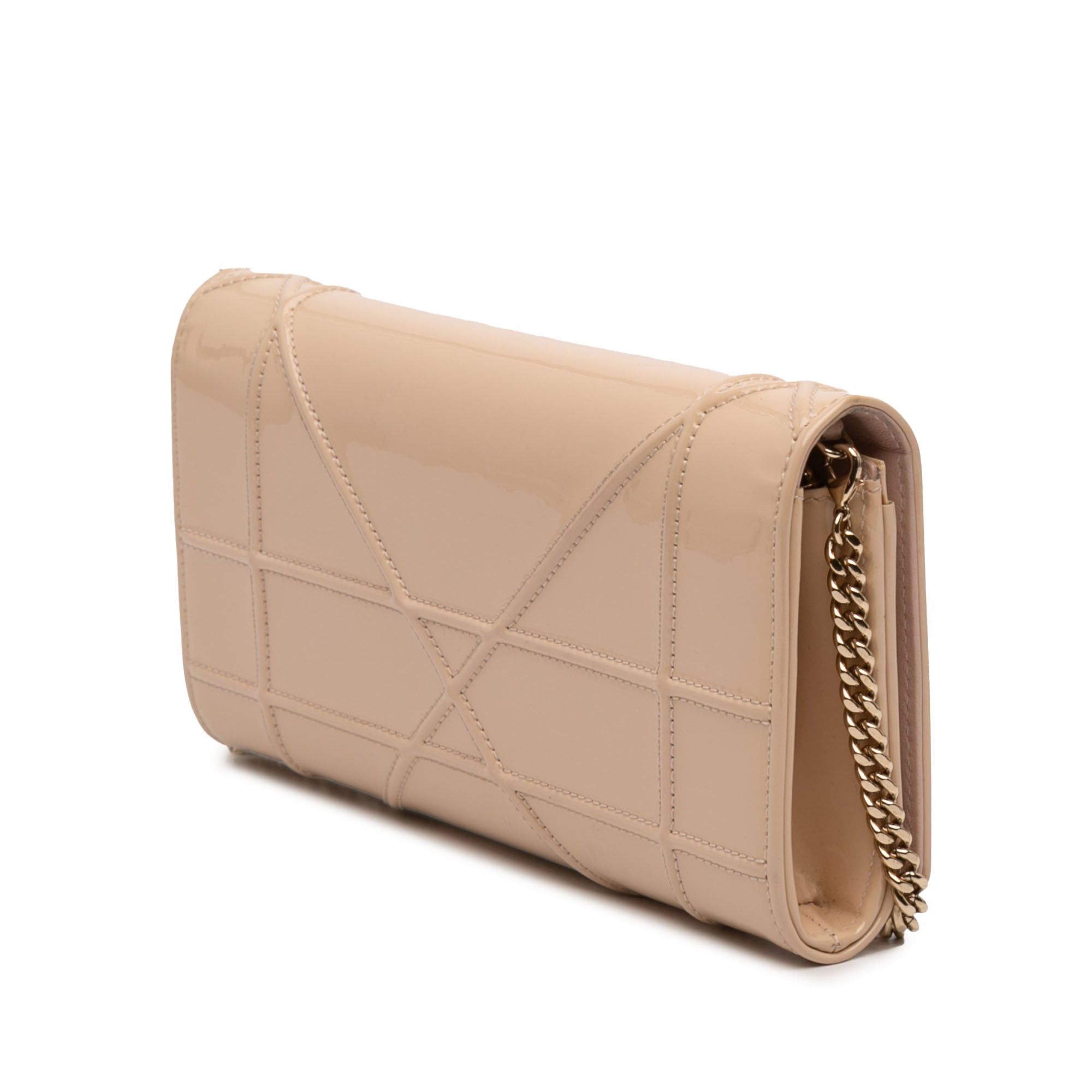 Dior Patent Diorama Wallet On Chain Size ONE SIZE - 2 Thumbnail