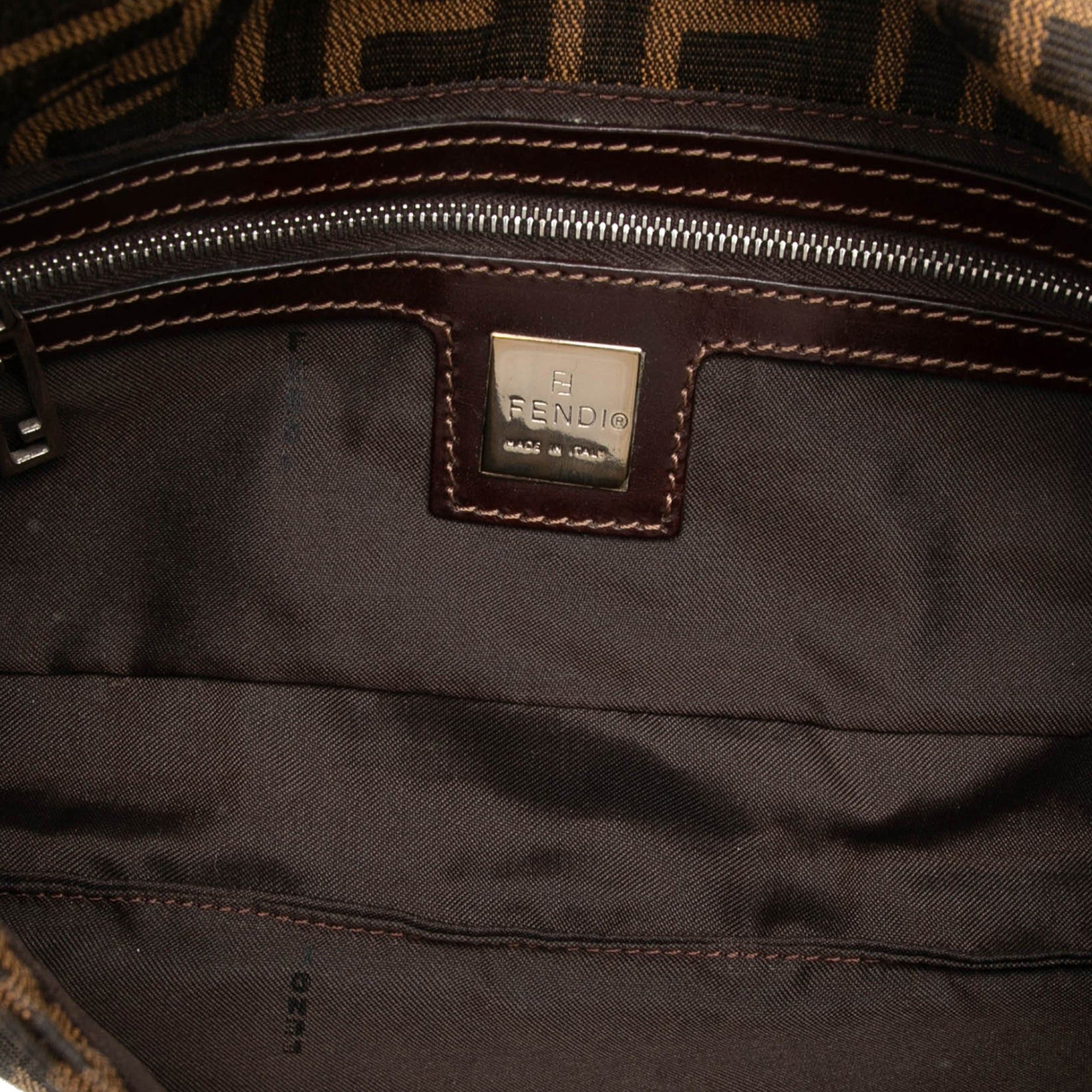Fendi Zucca Canvas Flap Pochette Size ONE SIZE - 4 Thumbnail