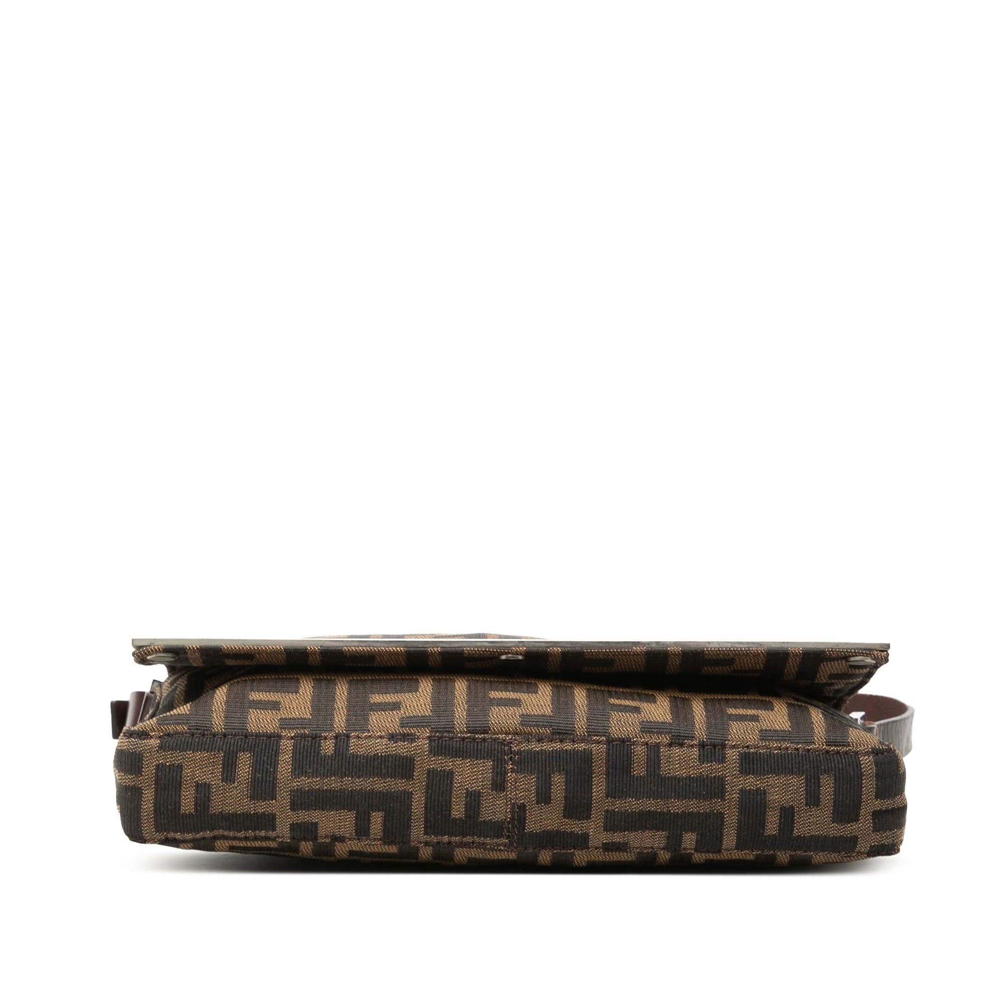 Fendi Zucca Canvas Flap Pochette Size ONE SIZE - 3 Thumbnail