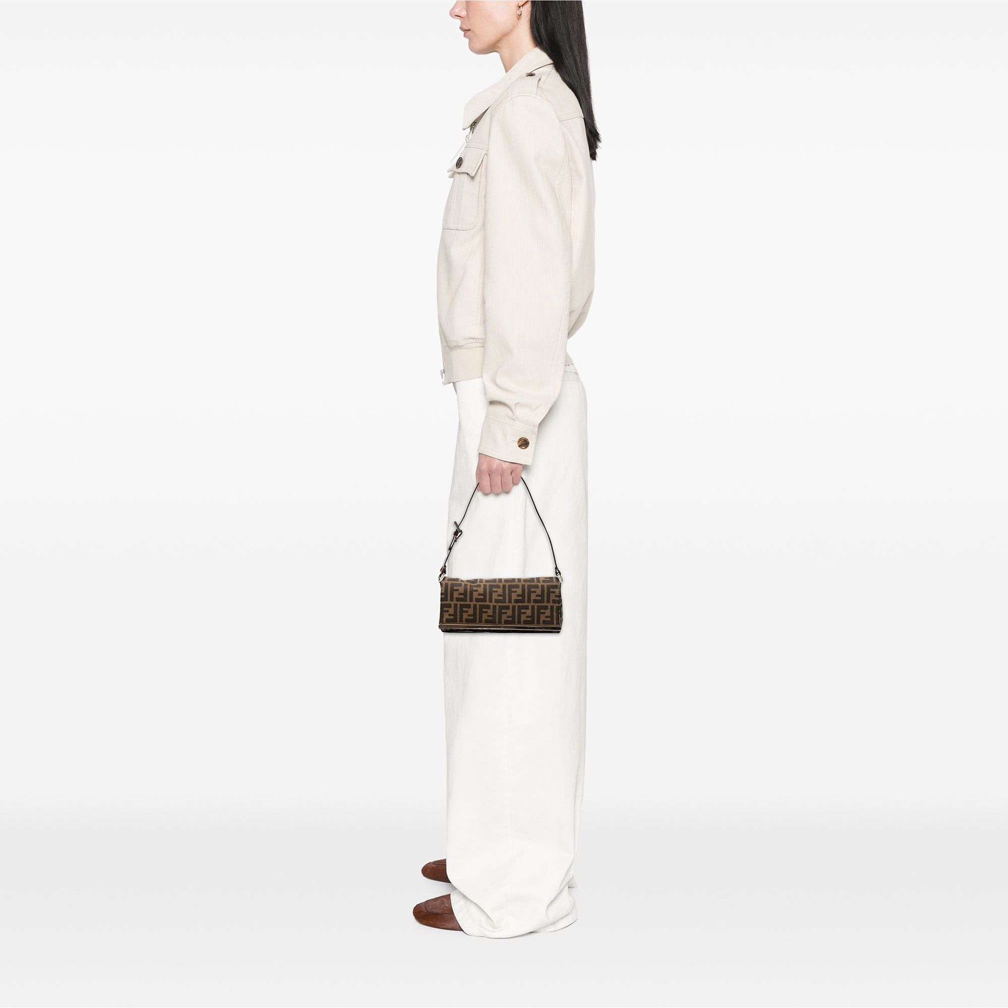Fendi Zucca Canvas Flap Pochette Size ONE SIZE - 7 Thumbnail