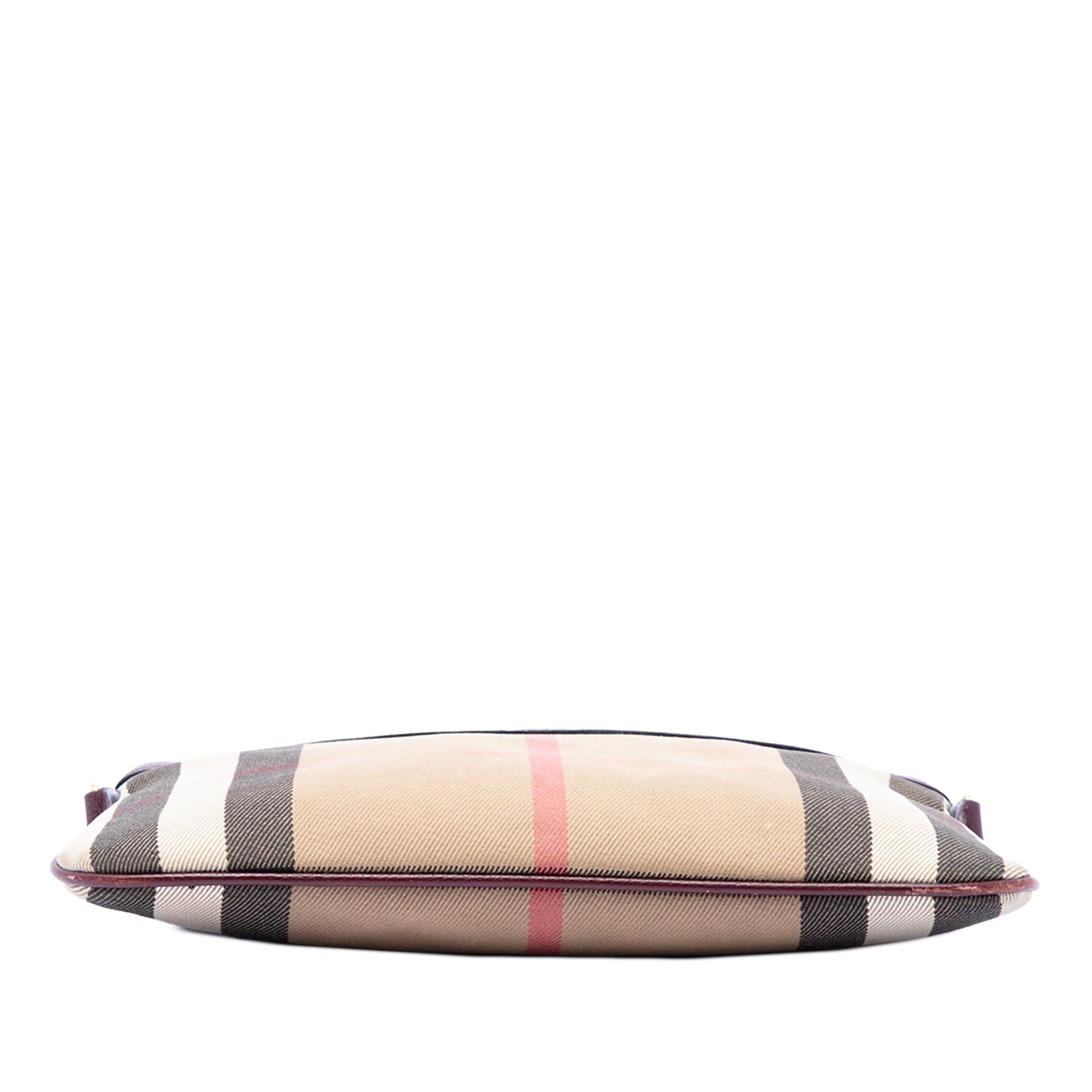 Burberry House Check Canvas Derby Peyton Crossbody Size ONE SIZE - 3 Thumbnail