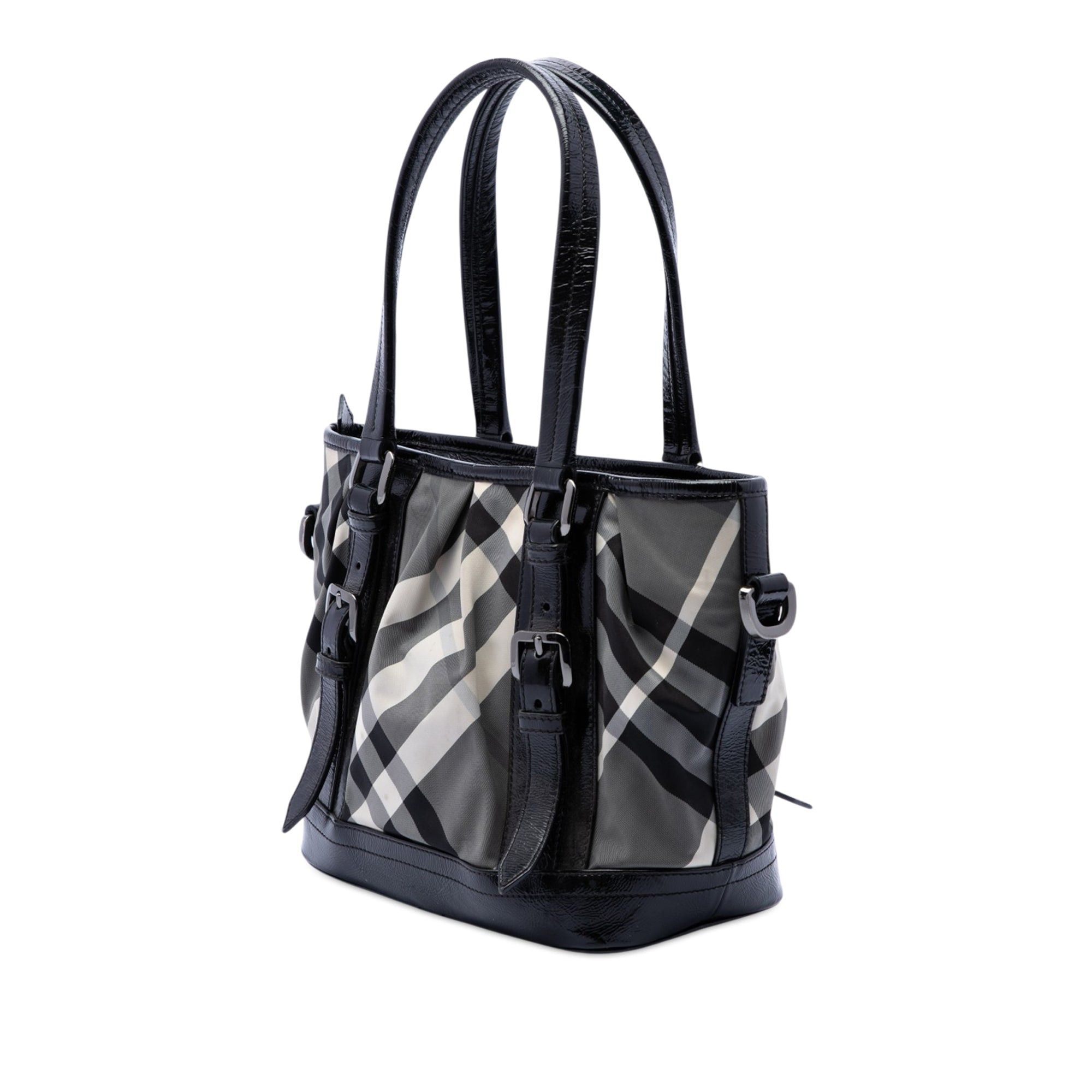 Burberry Beat Check Nylon Lowry Satchel Size ONE SIZE - 2 Thumbnail