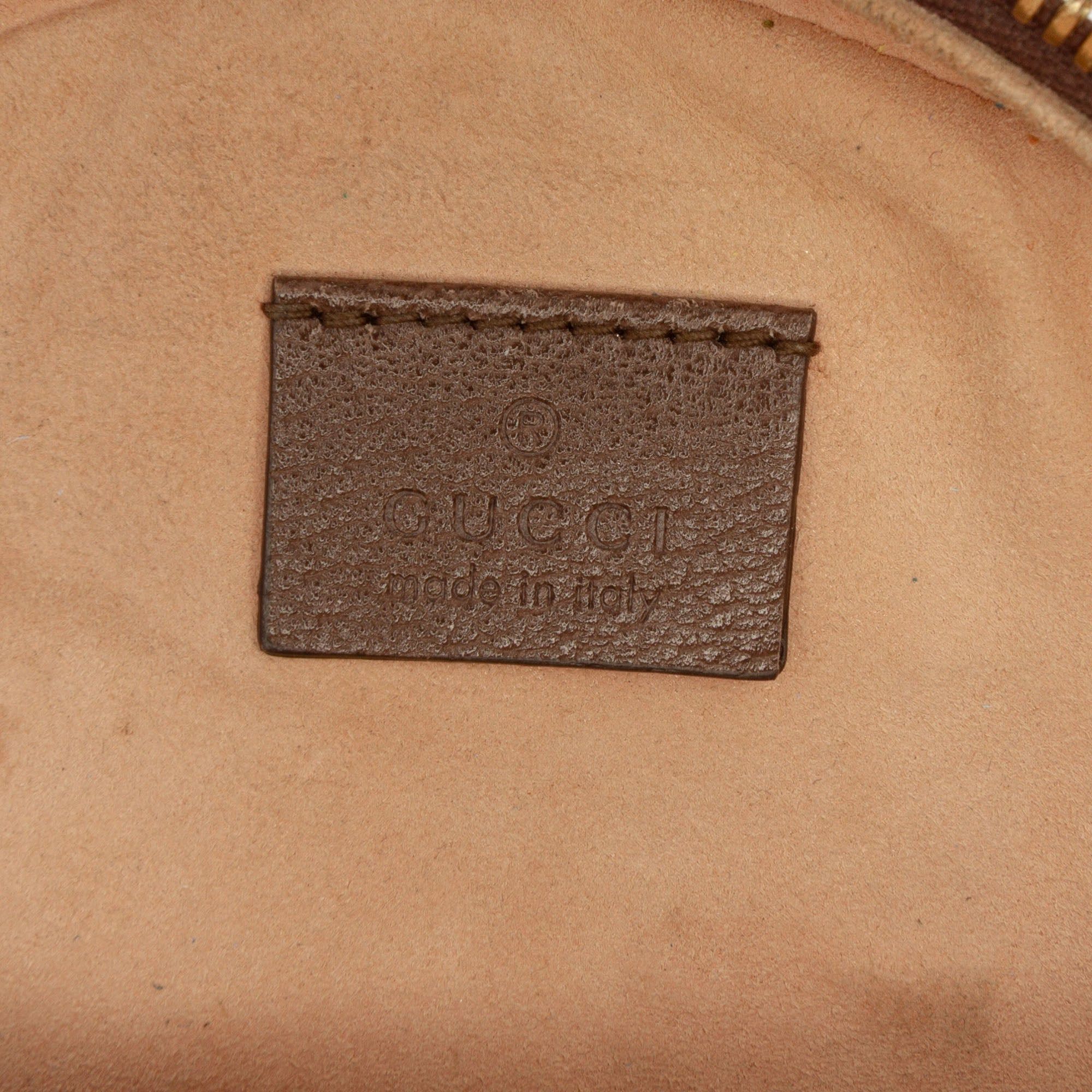 Gucci Mini GG Supreme Web Ophidia Round Crossbody Size ONE SIZE - 5 Thumbnail