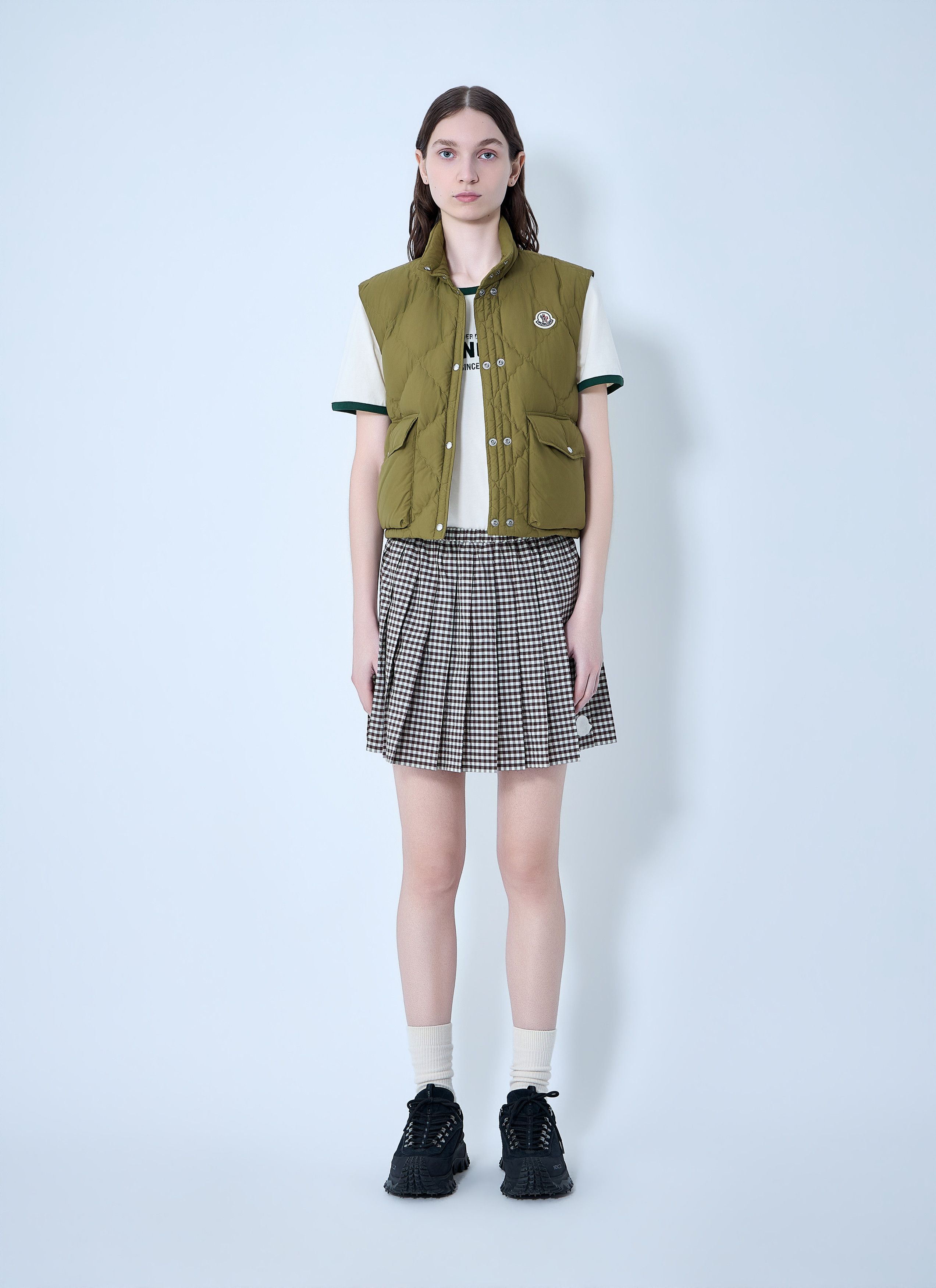 Moncler Biois Quilted Down Vest Size L / US 10 / IT 46 - 2 Thumbnail