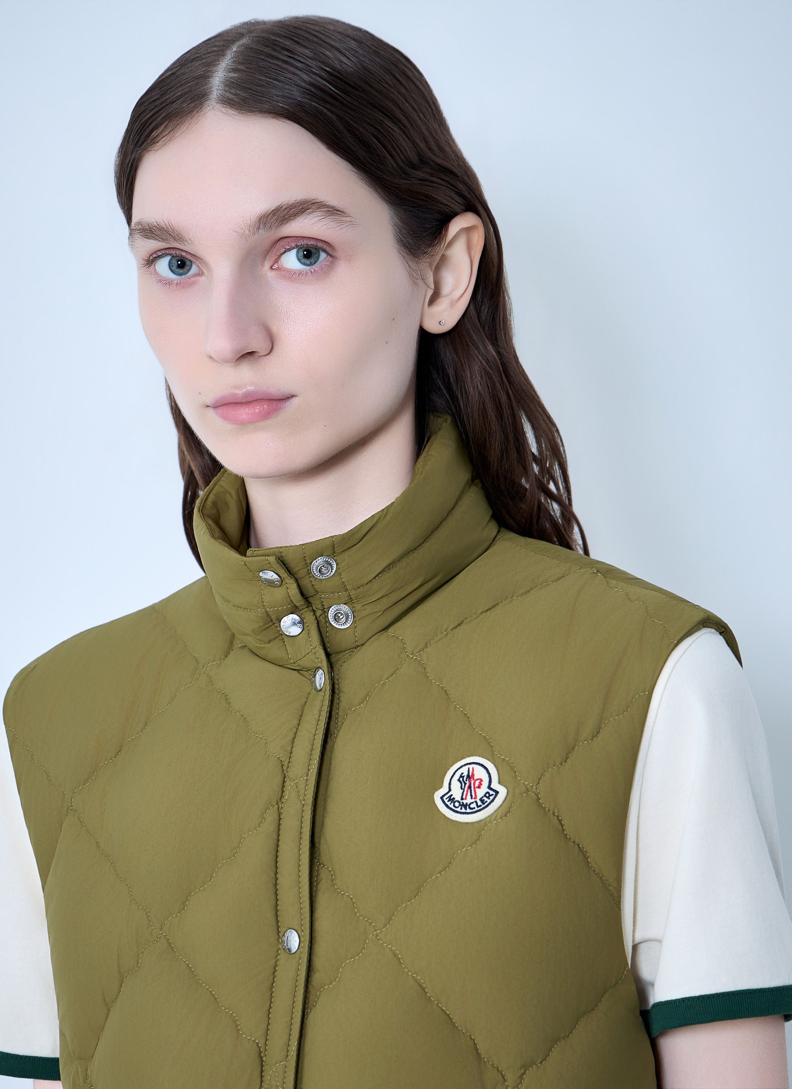 Moncler Biois Quilted Down Vest Size L / US 10 / IT 46 - 5 Thumbnail