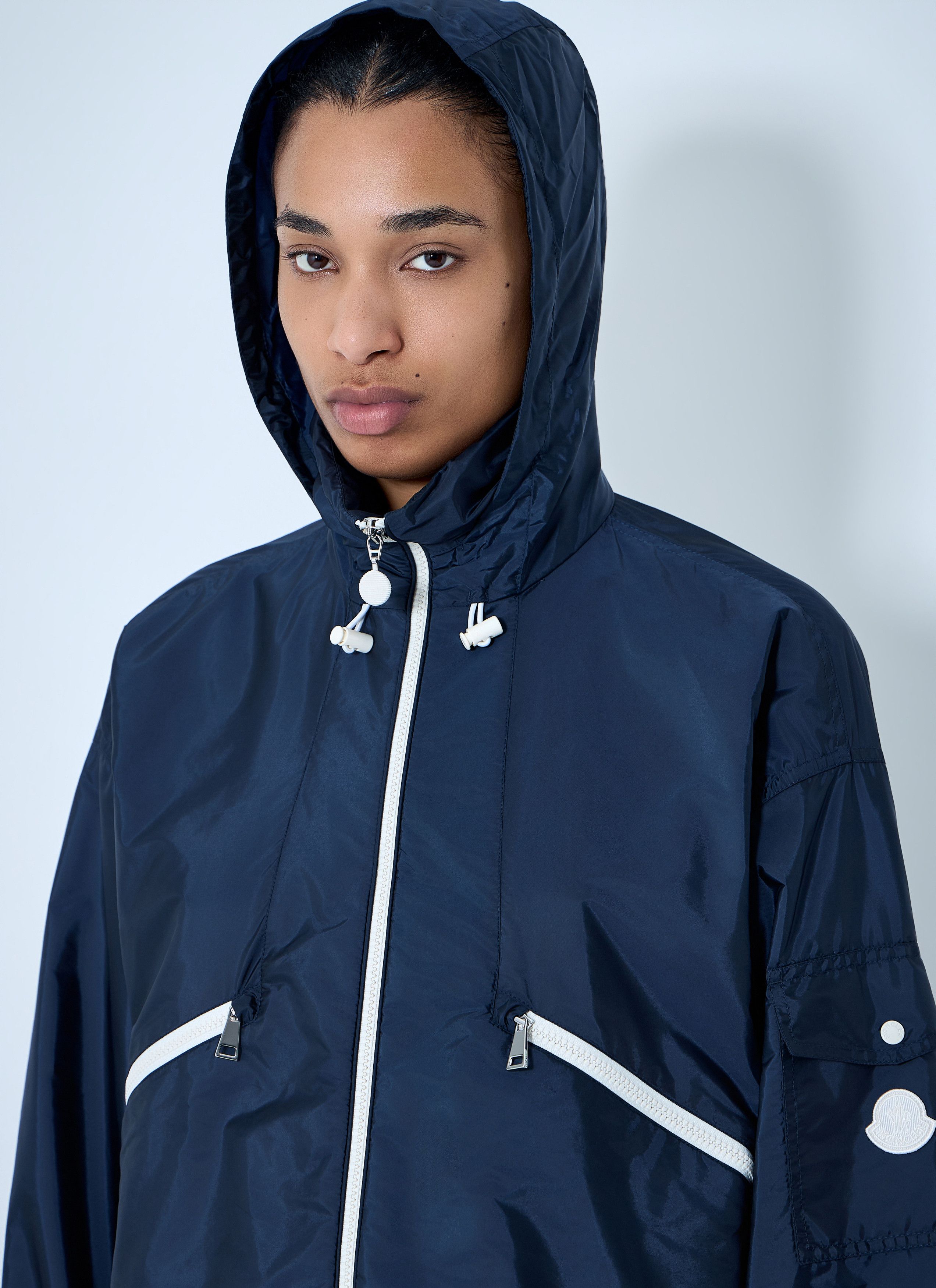 Moncler Marmacy Hooded Rain Jacket Size XXS / US 00 / IT 34 - 5 Thumbnail