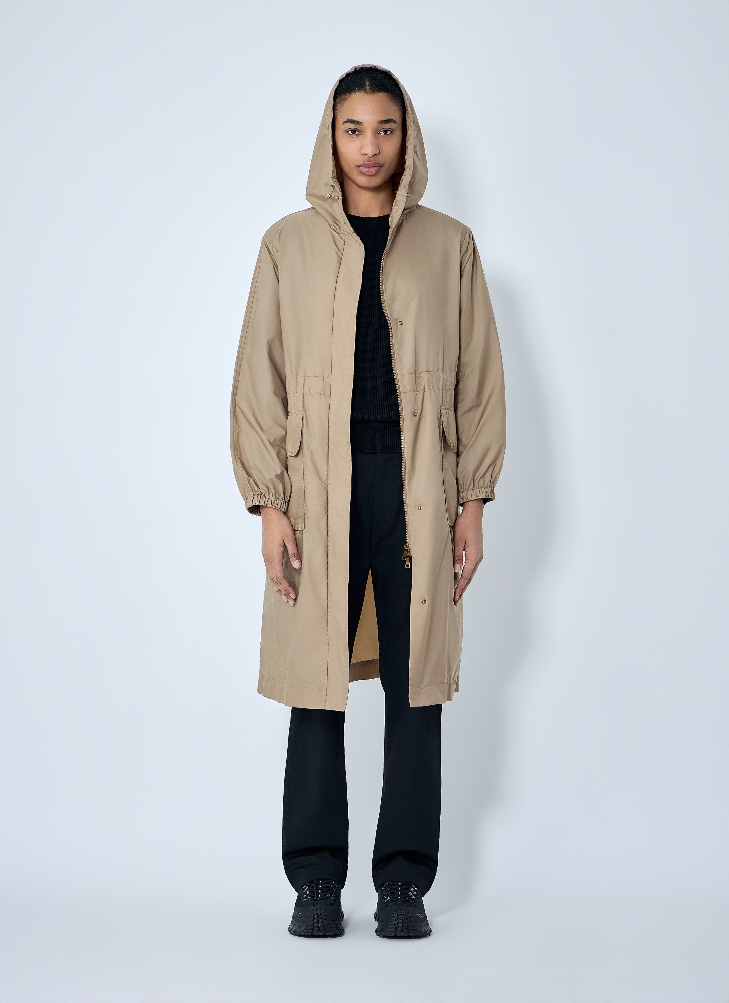 Moncler Hooded Parka Coat Size XXS / US 00 / IT 34 - 2 Thumbnail