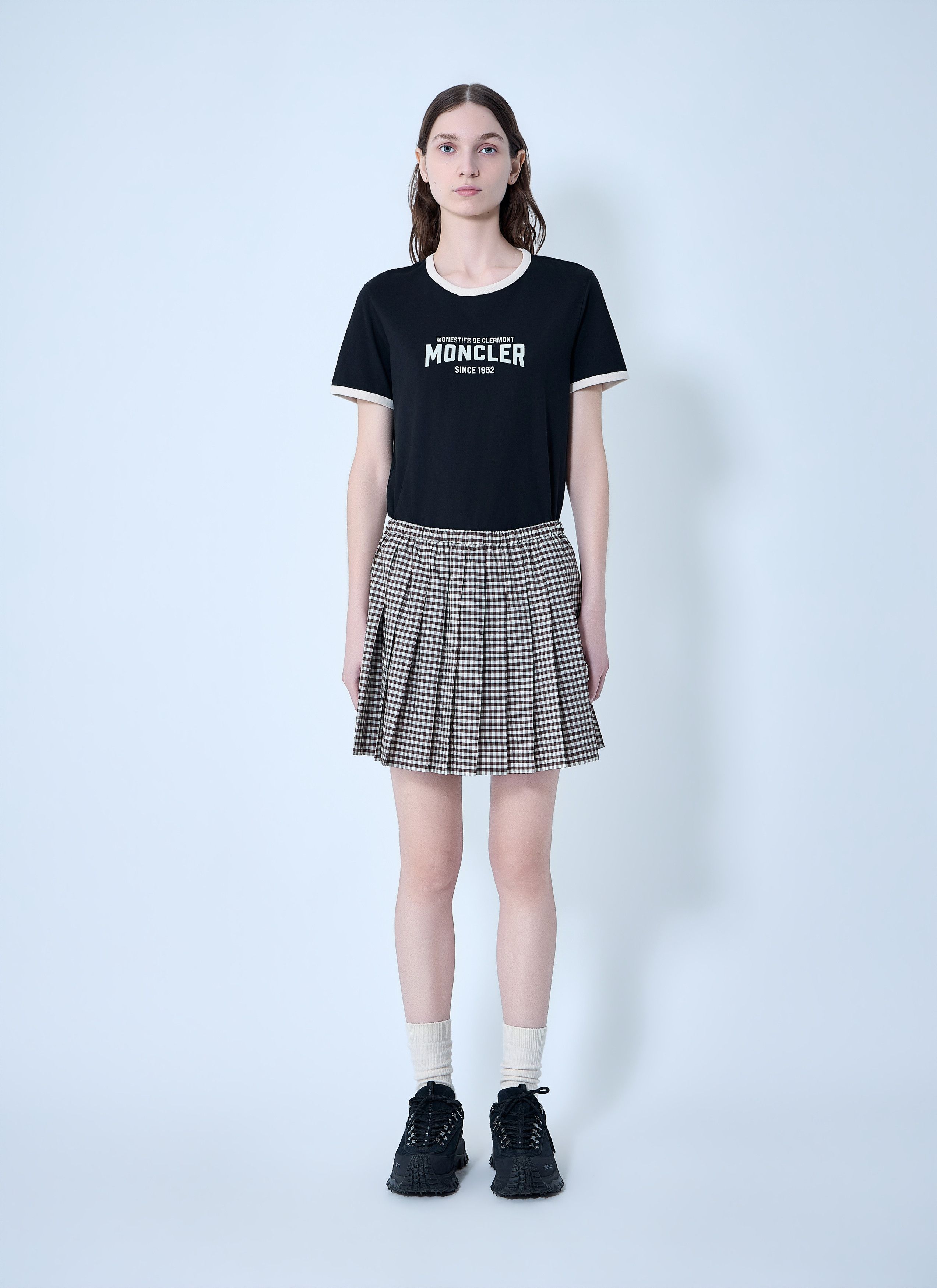 Moncler Cotton Jersey Logo T-Shirt Size S / US 4 / IT 40 - 2 Thumbnail