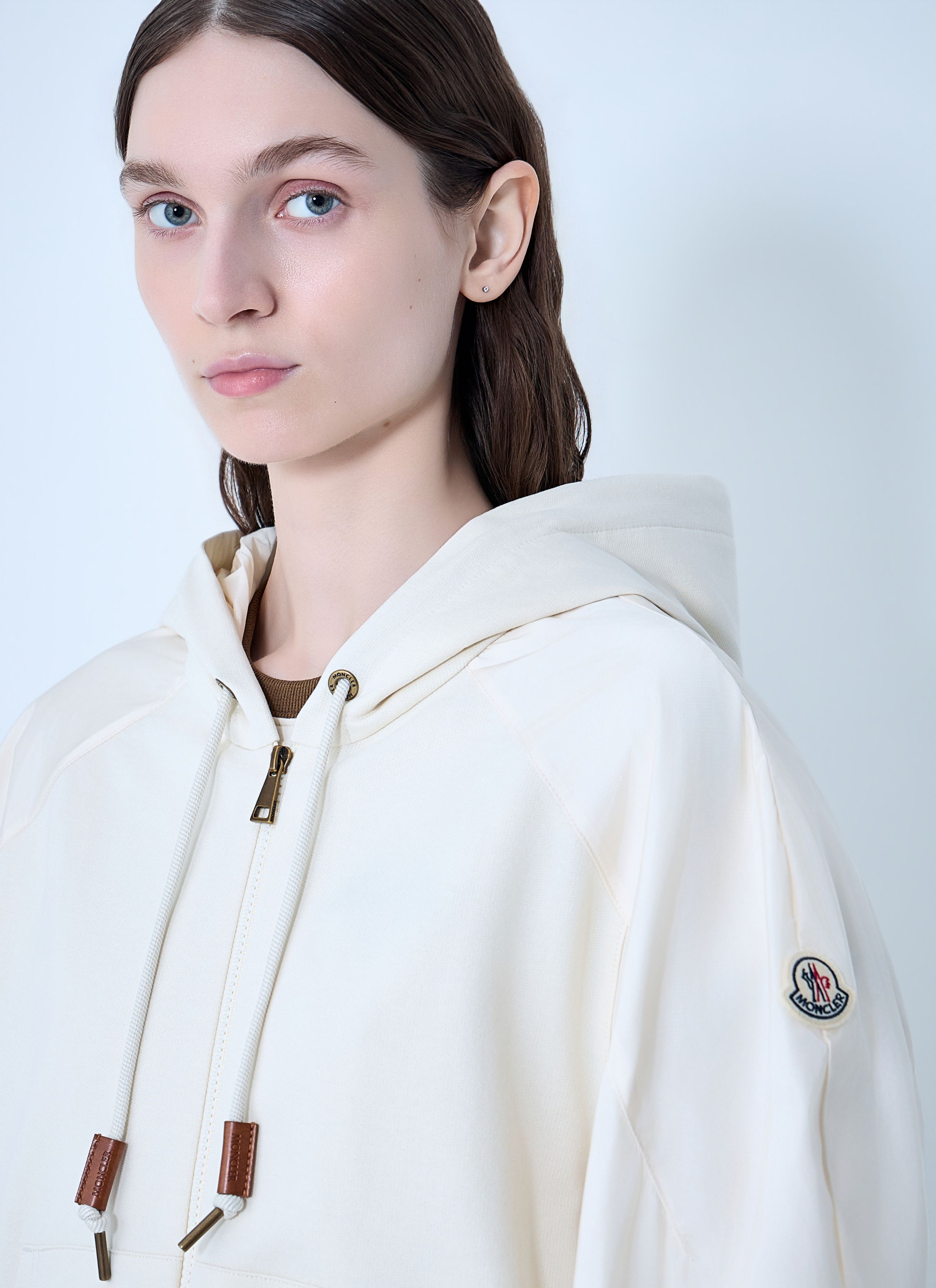 Moncler Hooded Zip-Up Sweatshirt Size M / US 6-8 / IT 42-44 - 5 Thumbnail