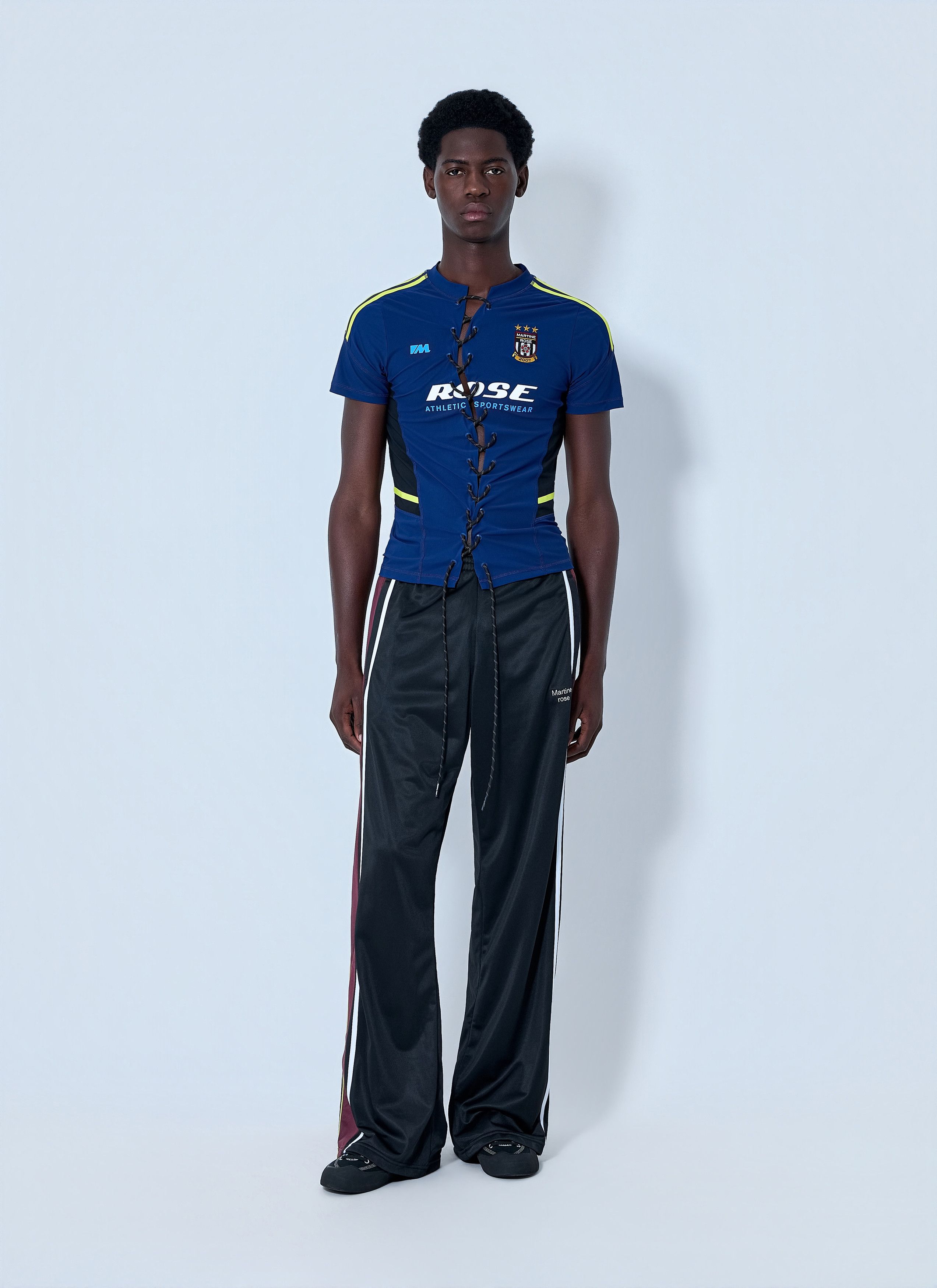 Martine Rose Lace-up Athletic Jersey Size US XS / EU 42 / 0 - 2 Thumbnail
