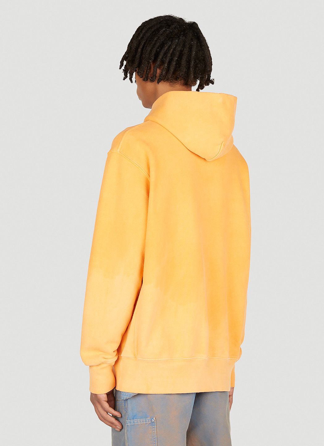 NOTSONORMAL Splashed Hooded Sweatshirt Size L / US 10 / IT 46 - 4 Thumbnail