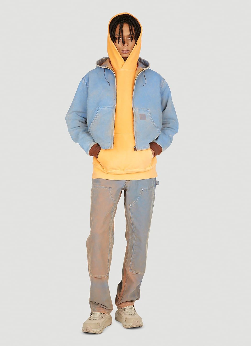 NOTSONORMAL Splashed Hooded Sweatshirt Size US L / EU 52-54 / 3 - 2 Thumbnail