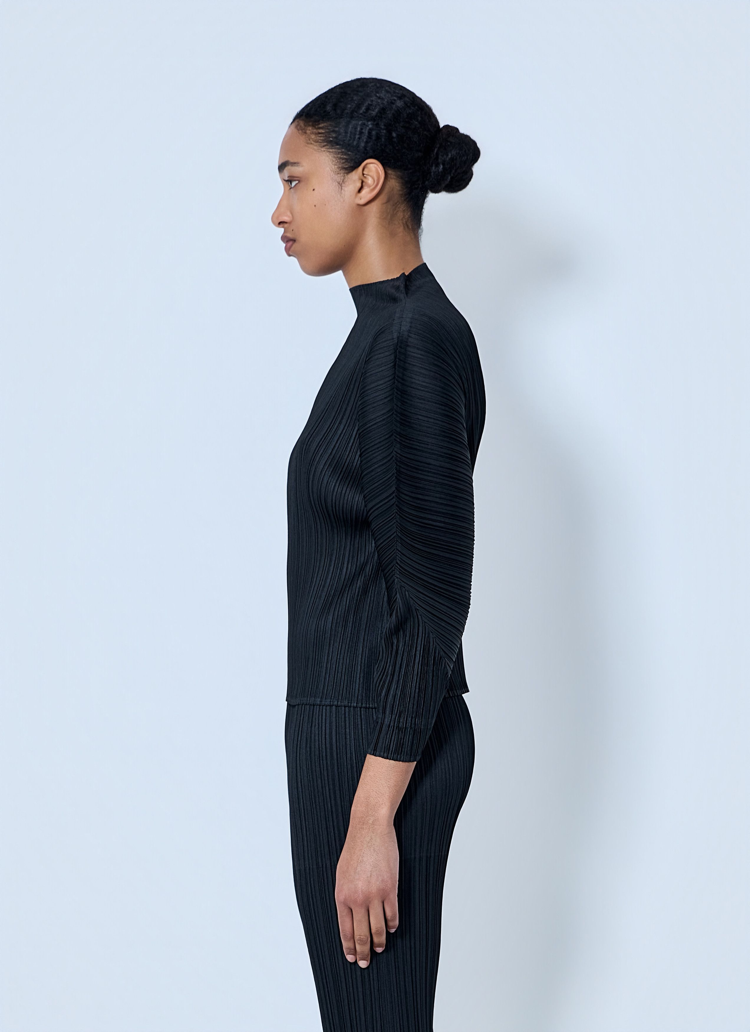 Pleats Please Issey Miyake Pleated Knit Top Size XXL / US 16-18 / IT 52-54 - 3 Thumbnail