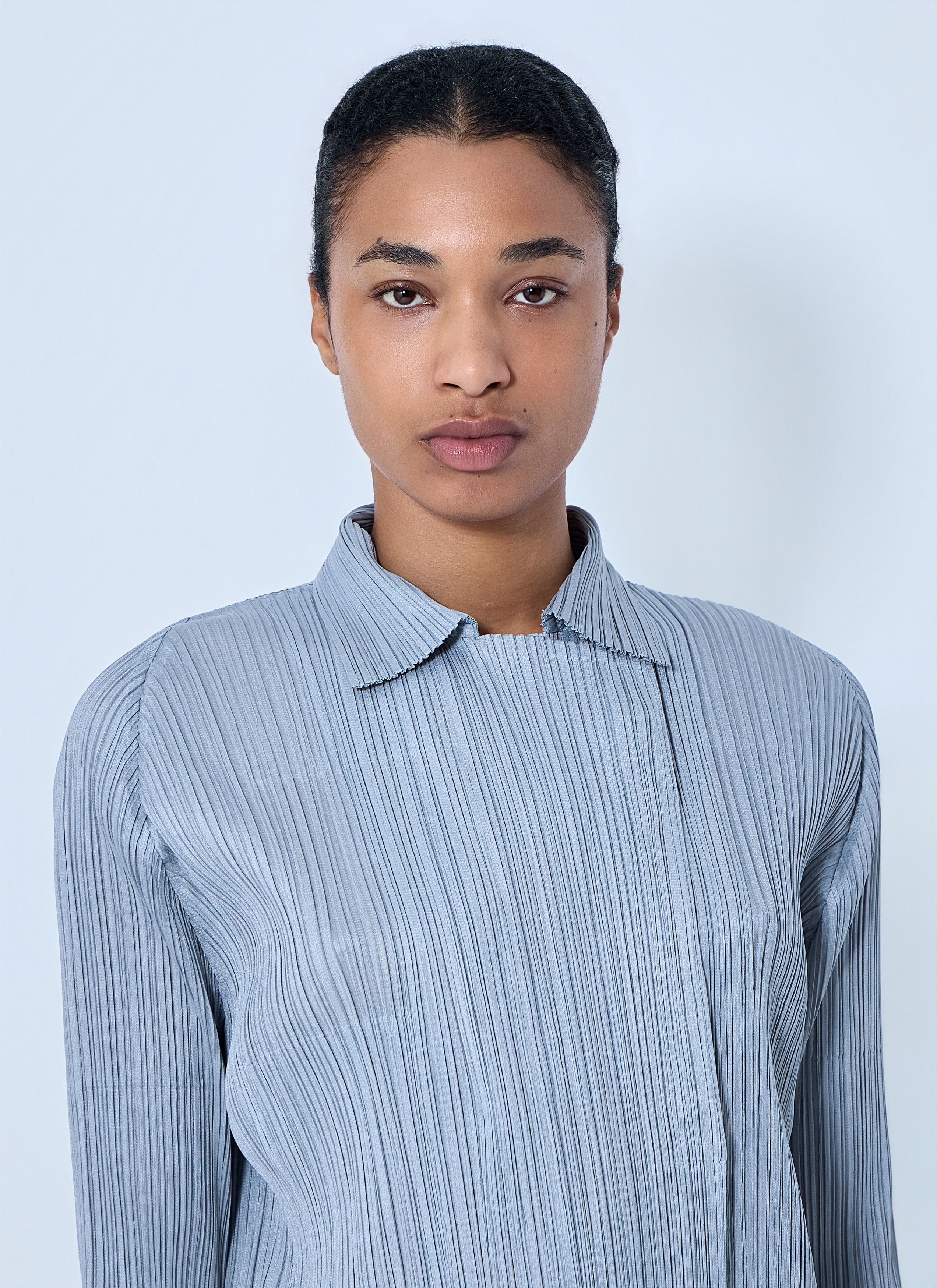 Pleats Please Issey Miyake Structured Pleat Long Sleeve Shirt Size XXL / US 16-18 / IT 52-54 - 5 Thumbnail