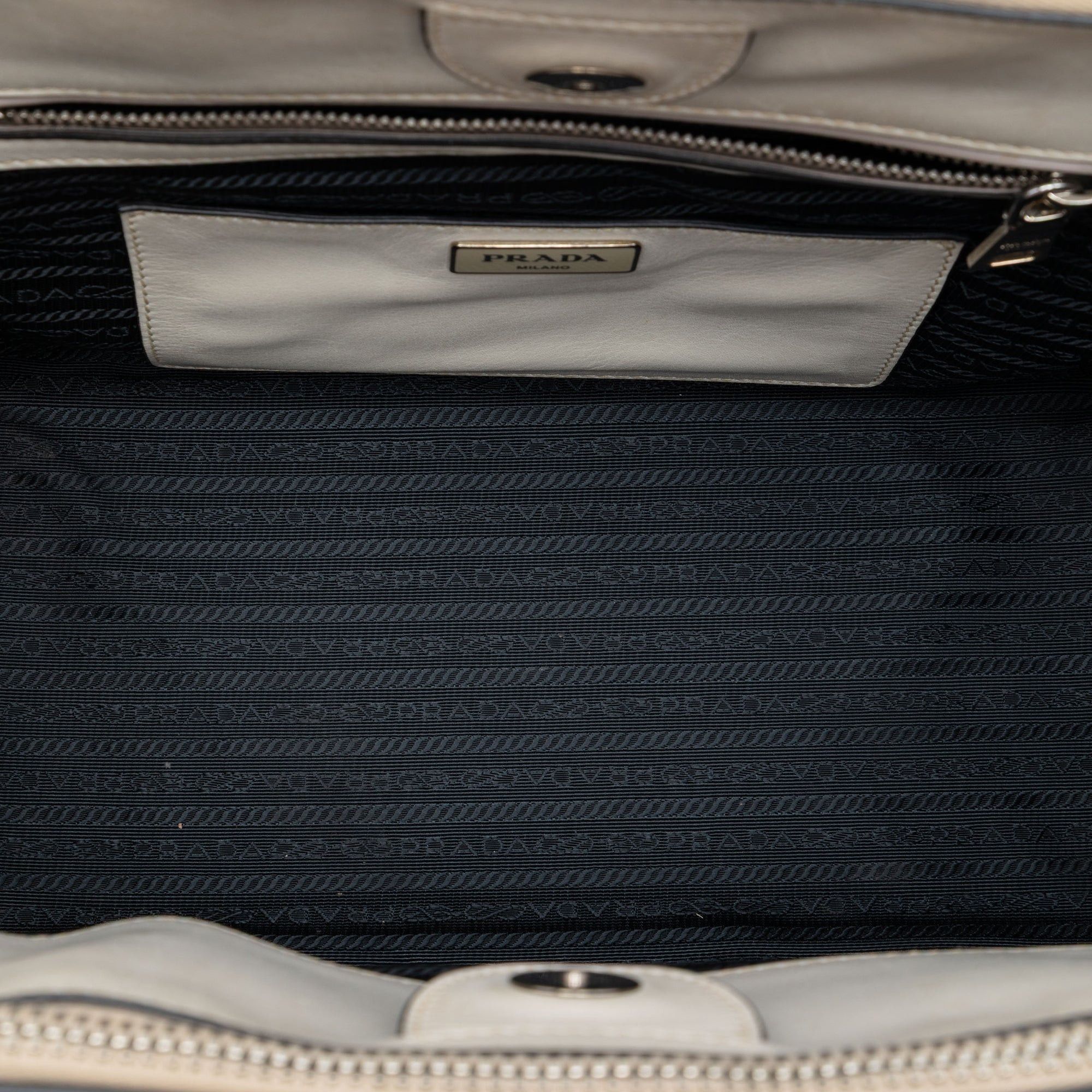 Prada Glace Calf Twin Pocket Double Handle Satchel Size ONE SIZE - 4 Thumbnail