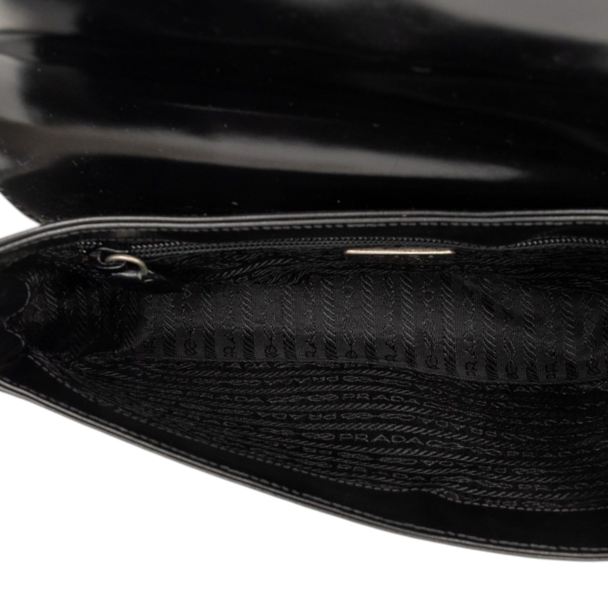 Prada Spazzolato Leather Flap Shoulder Bag Size ONE SIZE - 4 Thumbnail