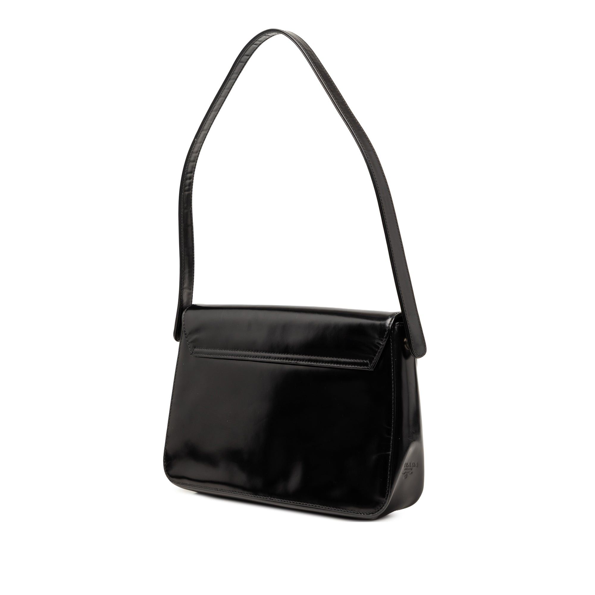 Prada Spazzolato Leather Flap Shoulder Bag Size ONE SIZE - 2 Thumbnail