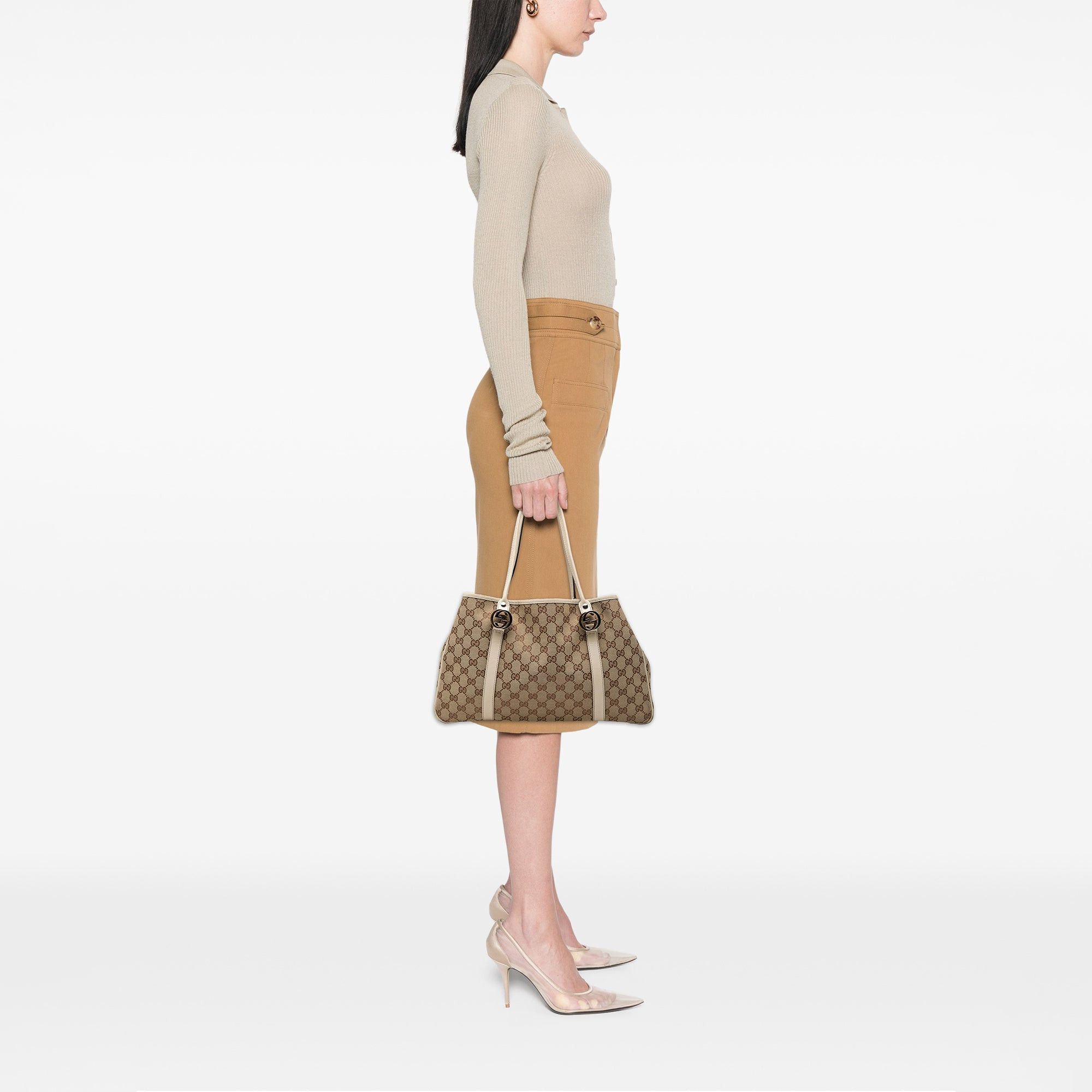 Gucci GG Canvas Twins Tote Size ONE SIZE - 7 Thumbnail