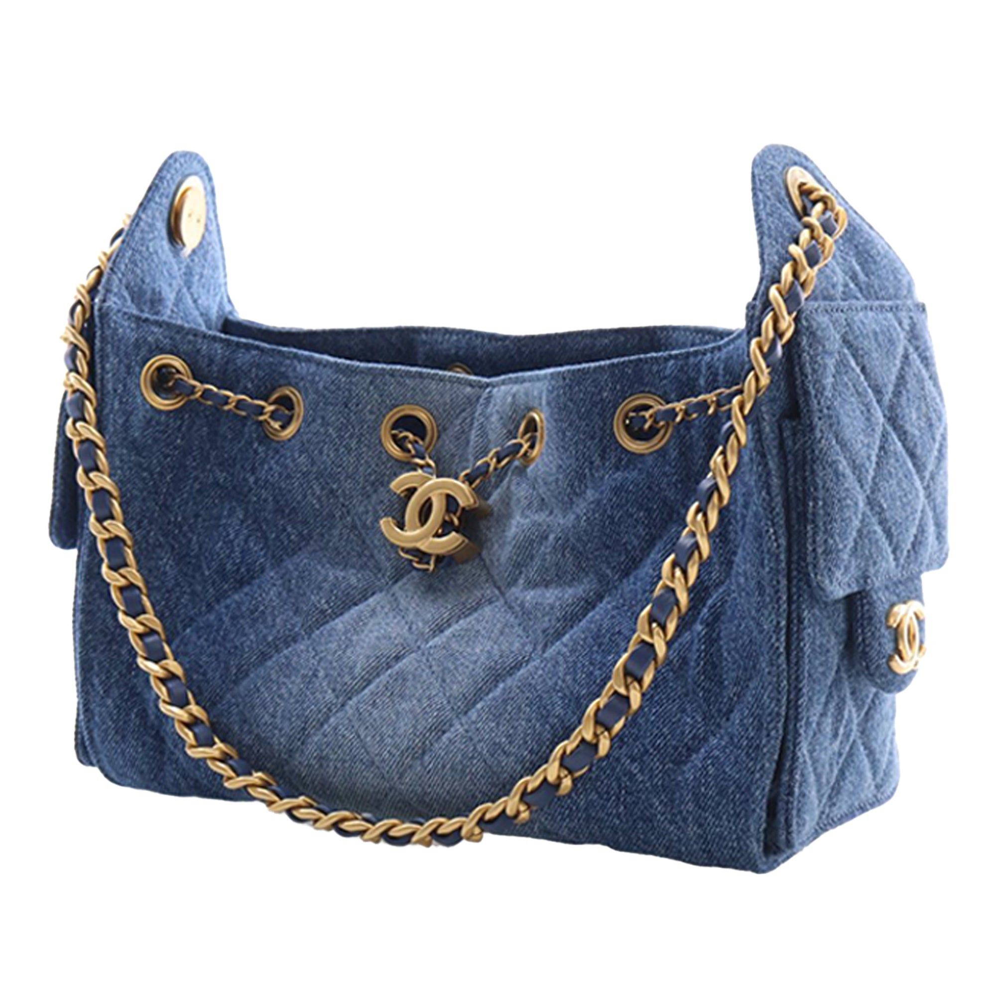 Chanel Mini Quilted Denim 25 Hobo Size ONE SIZE - 3 Thumbnail